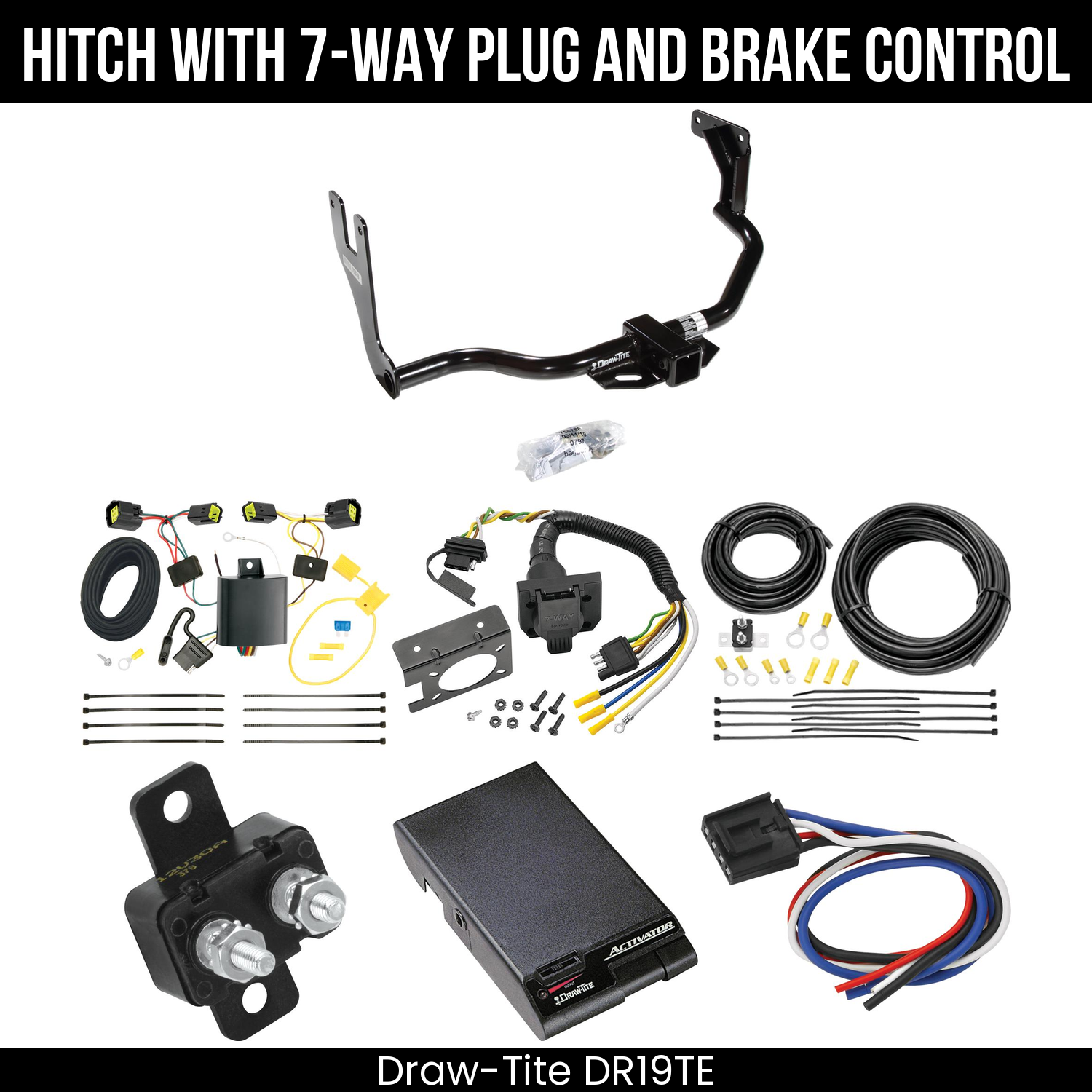 Trailer Hitch , 7-Way , Draw-Tite Activator Brake Control