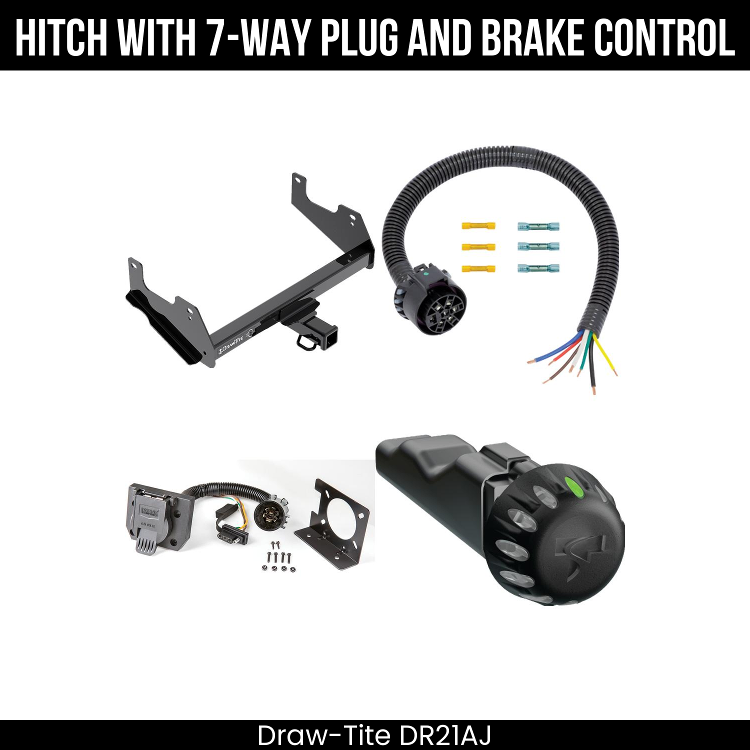 Trailer Hitch , 7-Way , Tekonsha Voyager iD Smart Brake Control