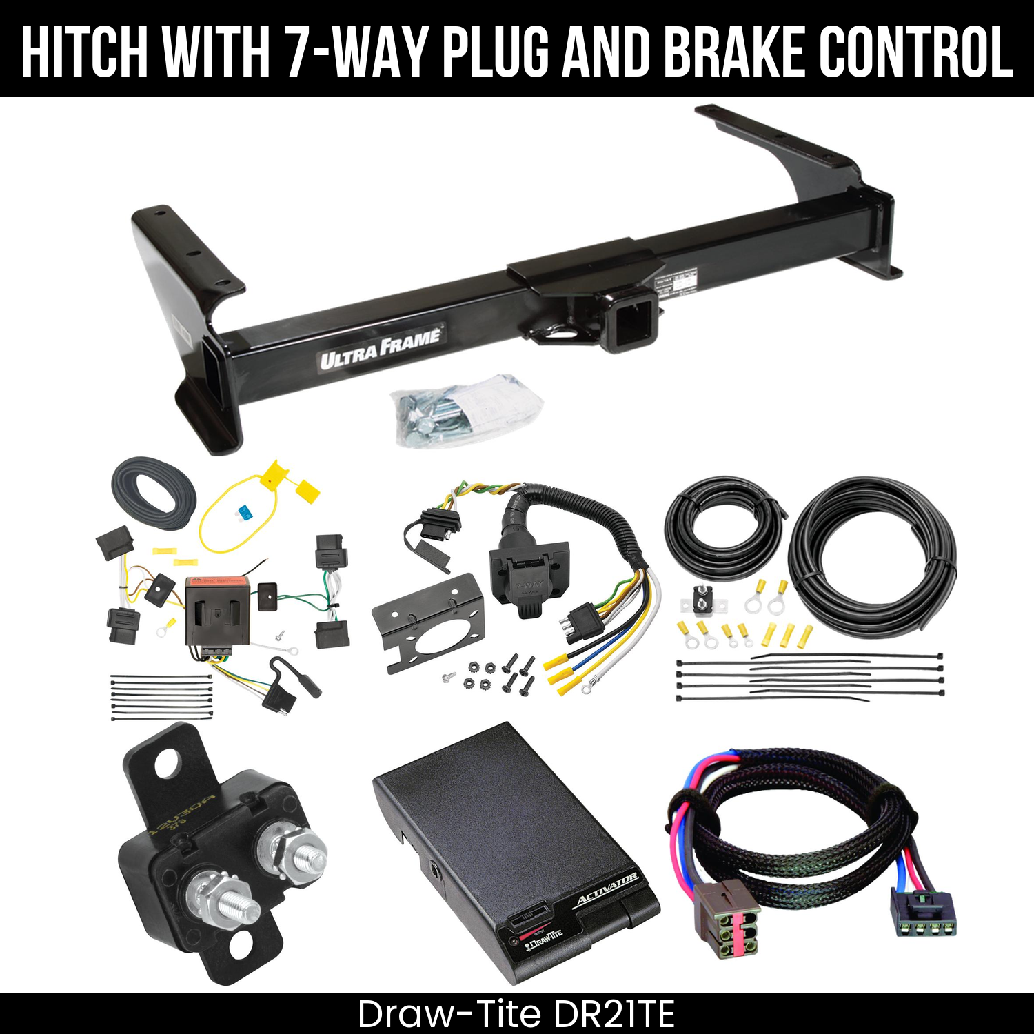 Trailer Hitch , 7-Way , Draw-Tite Activator Brake Control