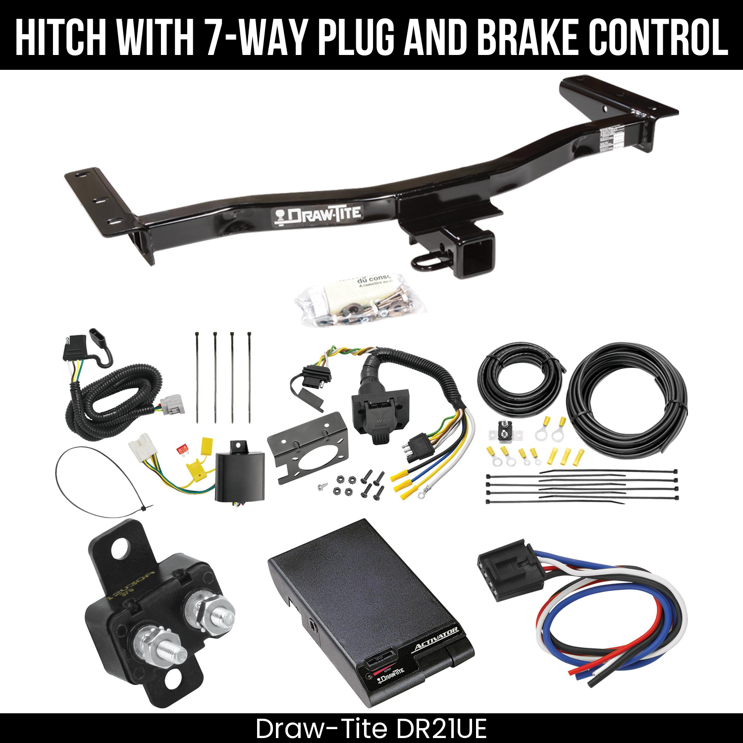 Trailer Hitch , 7-Way , Draw-Tite Activator Brake Control