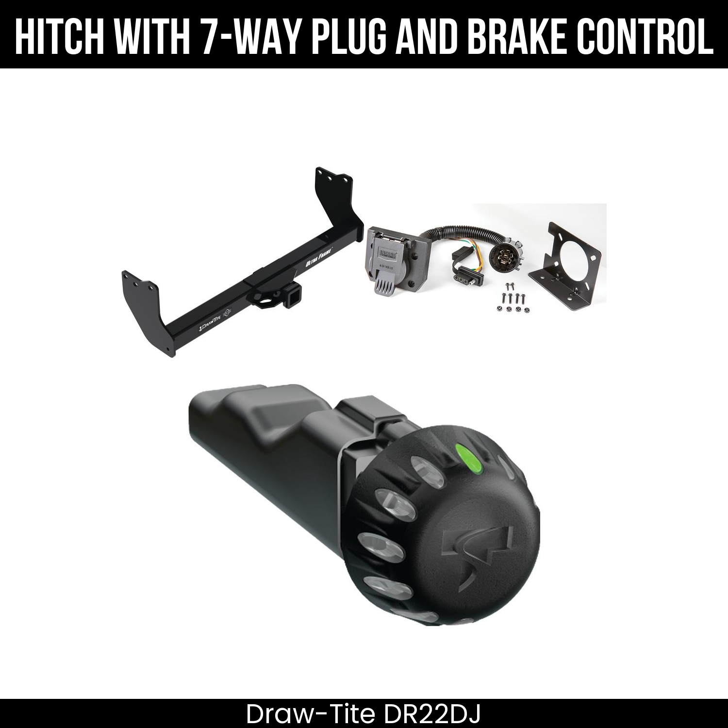 Trailer Hitch , 7-Way , Tekonsha Voyager iD Smart Brake Control
