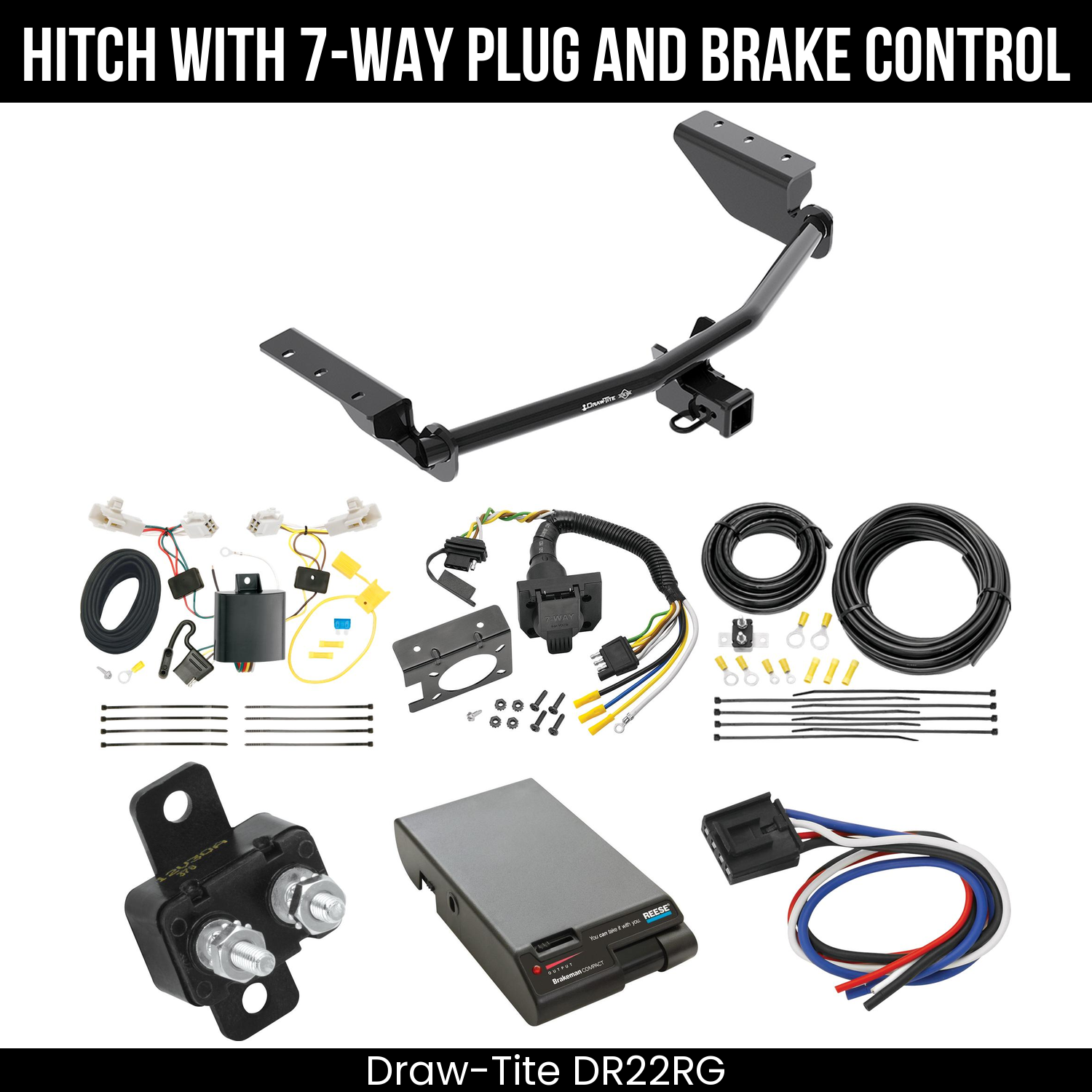 Trailer Hitch , 7-Way , Reese Brakeman Brake Control