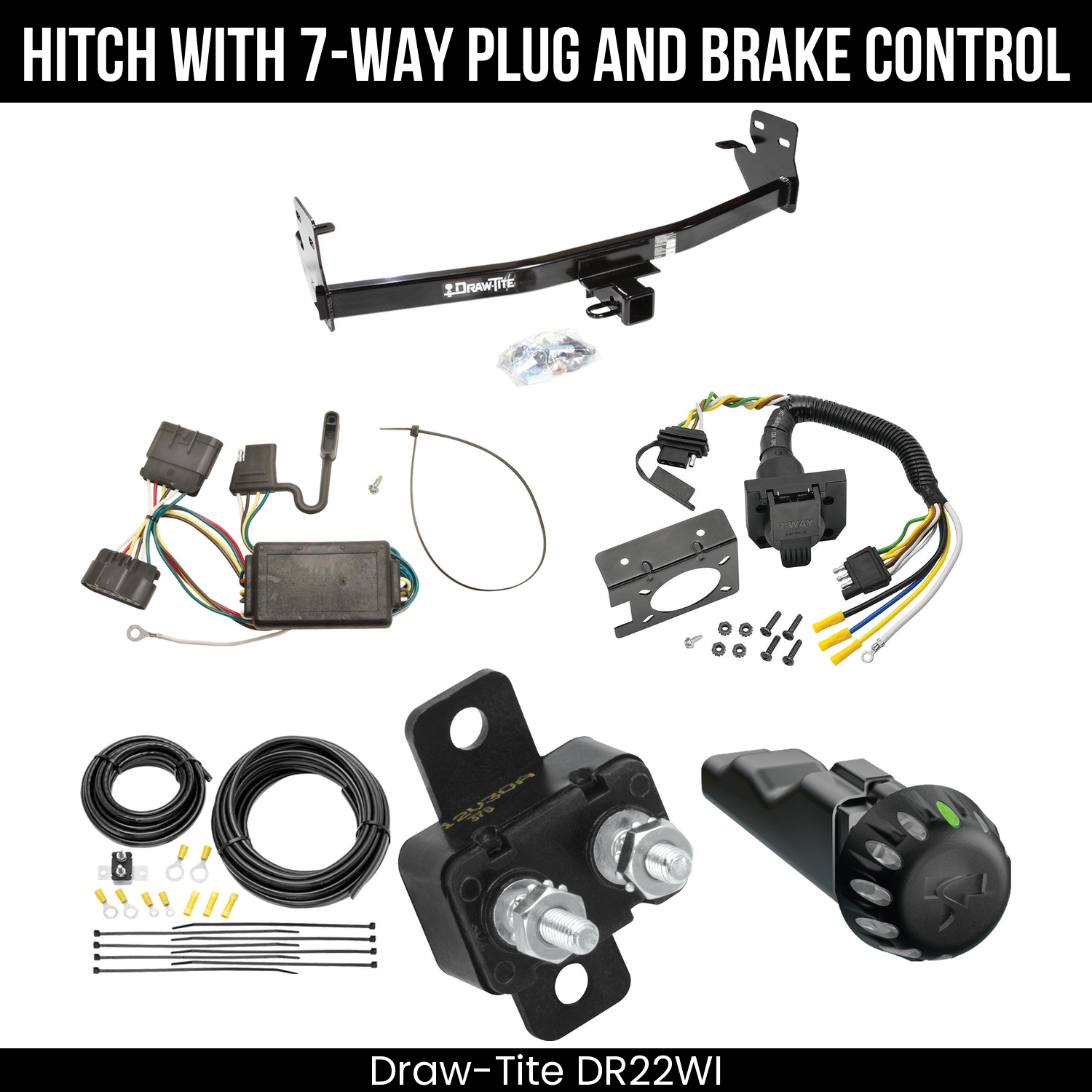 Trailer Hitch , 7-Way , Tekonsha Voyager iD Smart Brake Control