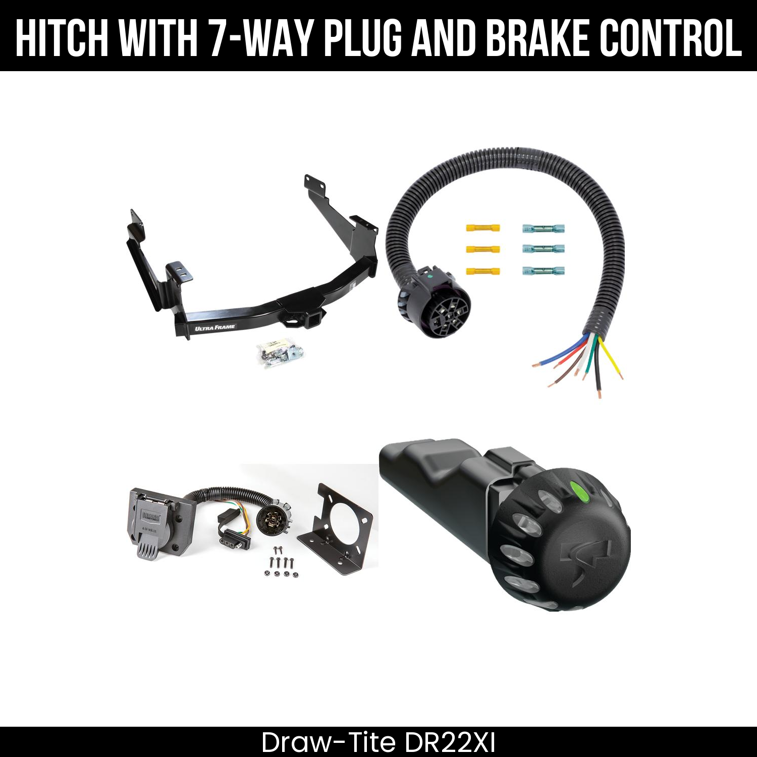 Trailer Hitch , 7-Way , Tekonsha Voyager iD Smart Brake Control