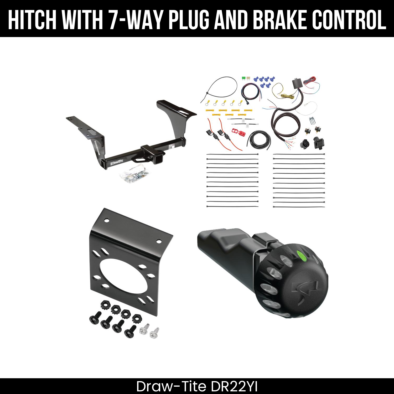 Trailer Hitch , 7-Way , Tekonsha Voyager iD Smart Brake Control