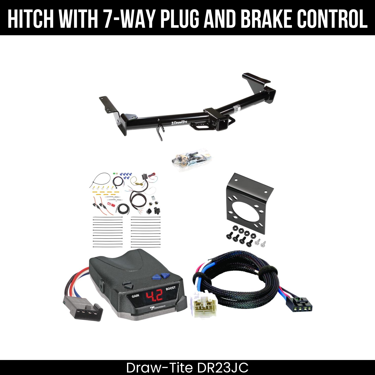 Trailer Hitch , 7-Way , Tekonsha Brake EVN Control