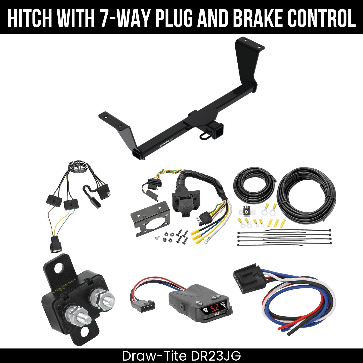 Trailer Hitch , 7-Way , Reese Brakeman IV Brake Control
