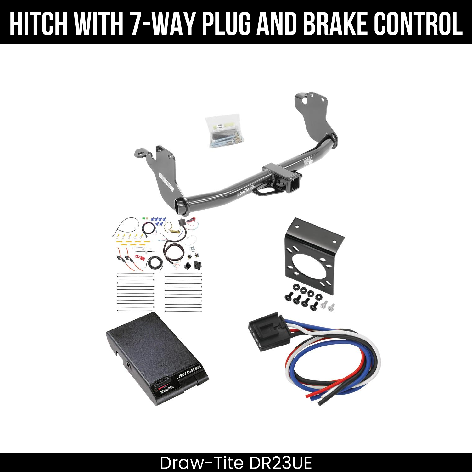 Trailer Hitch , 7-Way , Draw-Tite Activator Brake Control