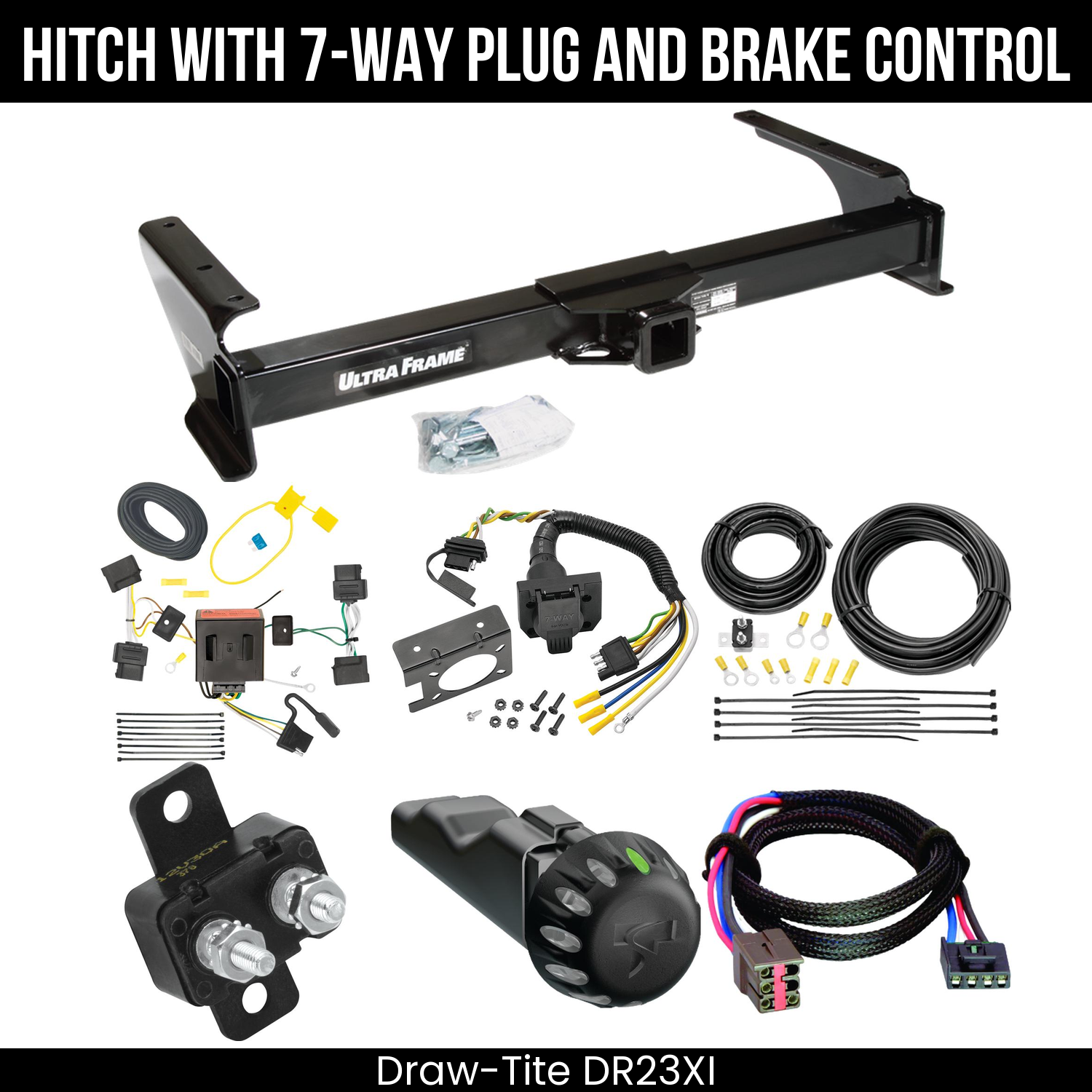 Trailer Hitch , 7-Way , Tekonsha Voyager iD Smart Brake Control