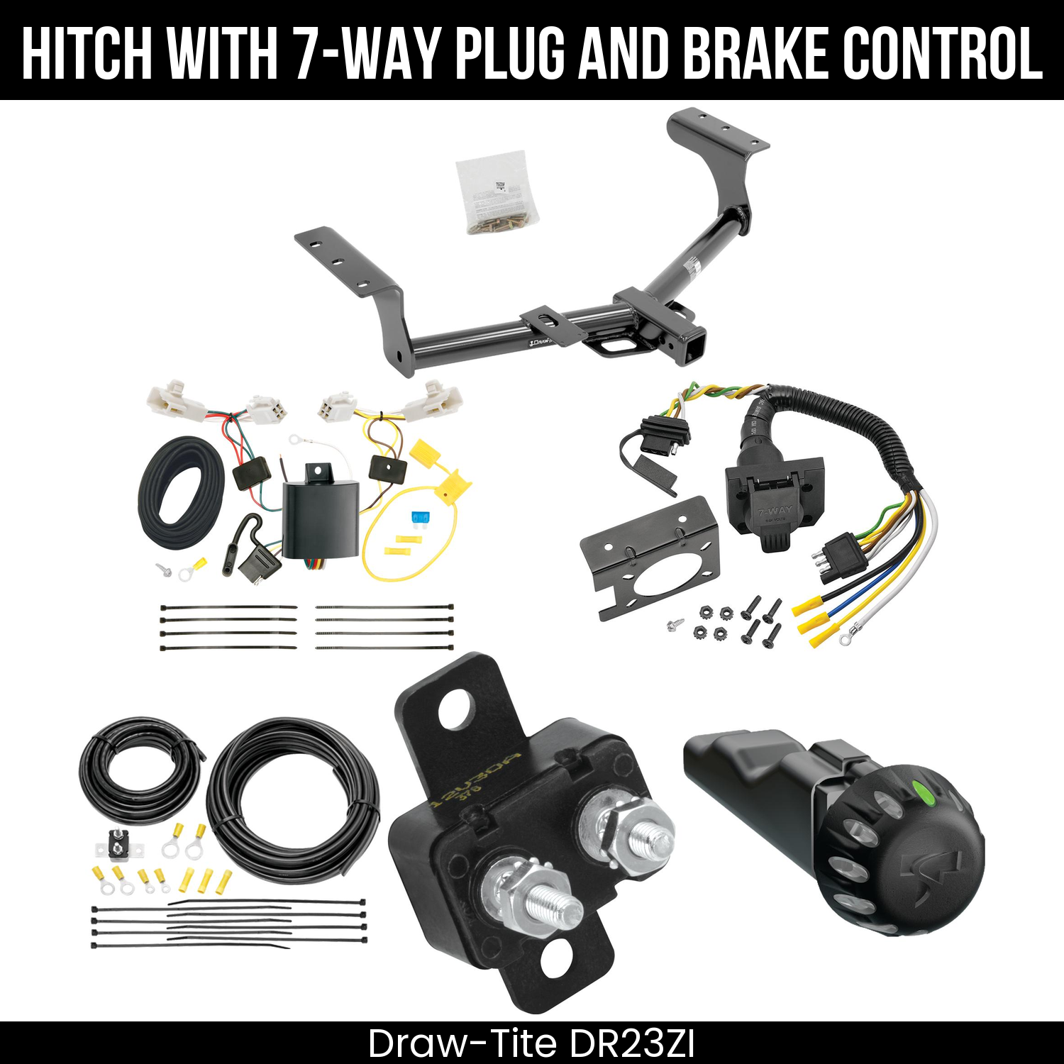 Trailer Hitch , 7-Way , Tekonsha Voyager iD Smart Brake Control