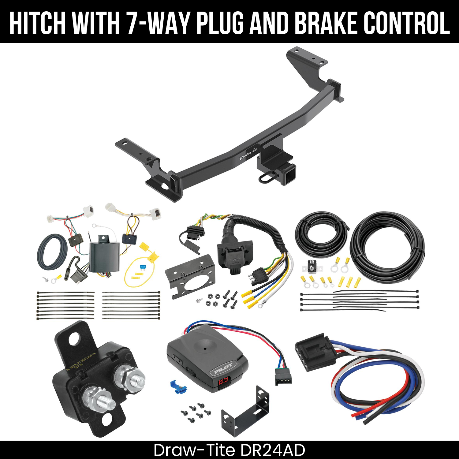 Trailer Hitch , 7-Way , Pro Series Pilot Brake Control