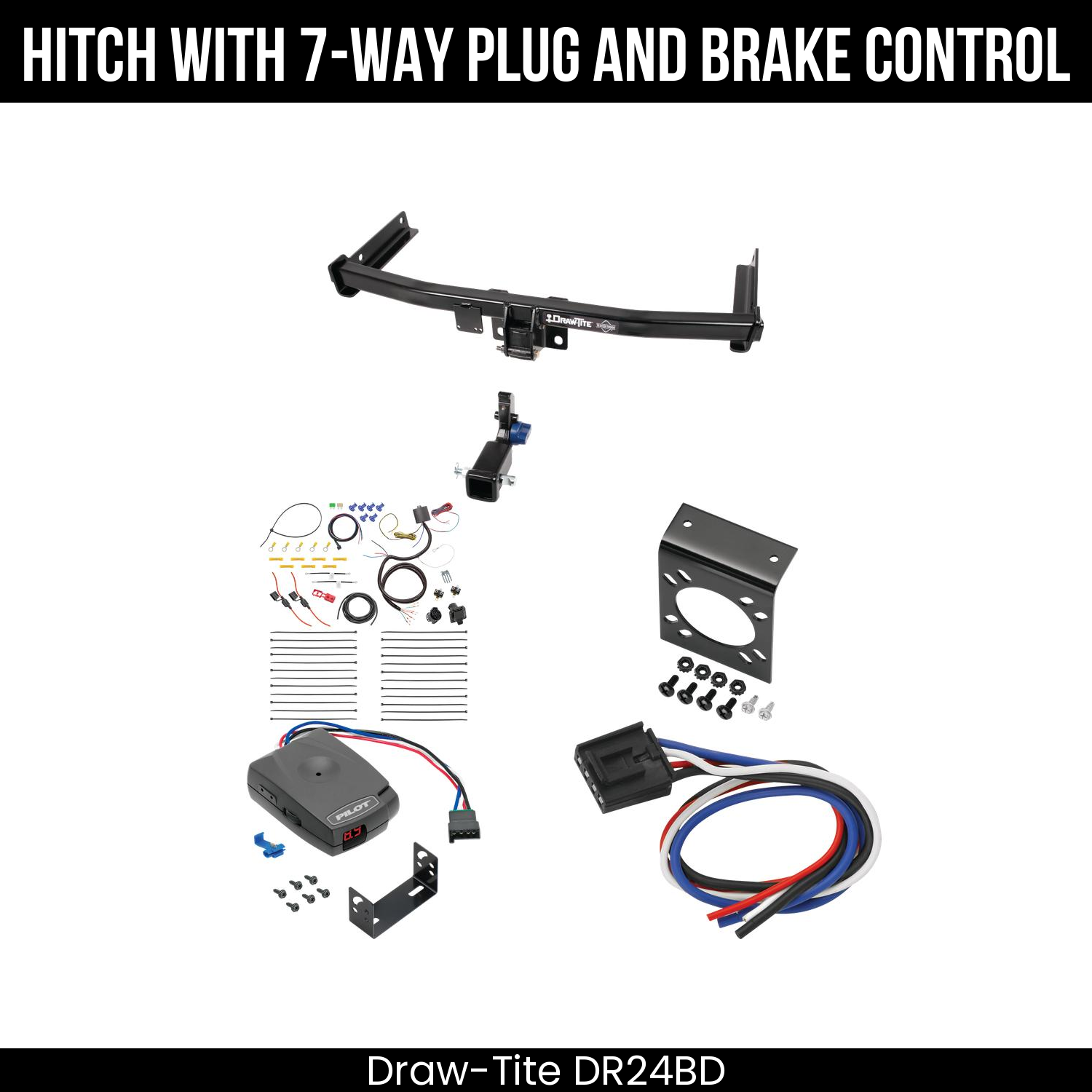 Trailer Hitch , 7-Way , Pro Series Pilot Brake Control