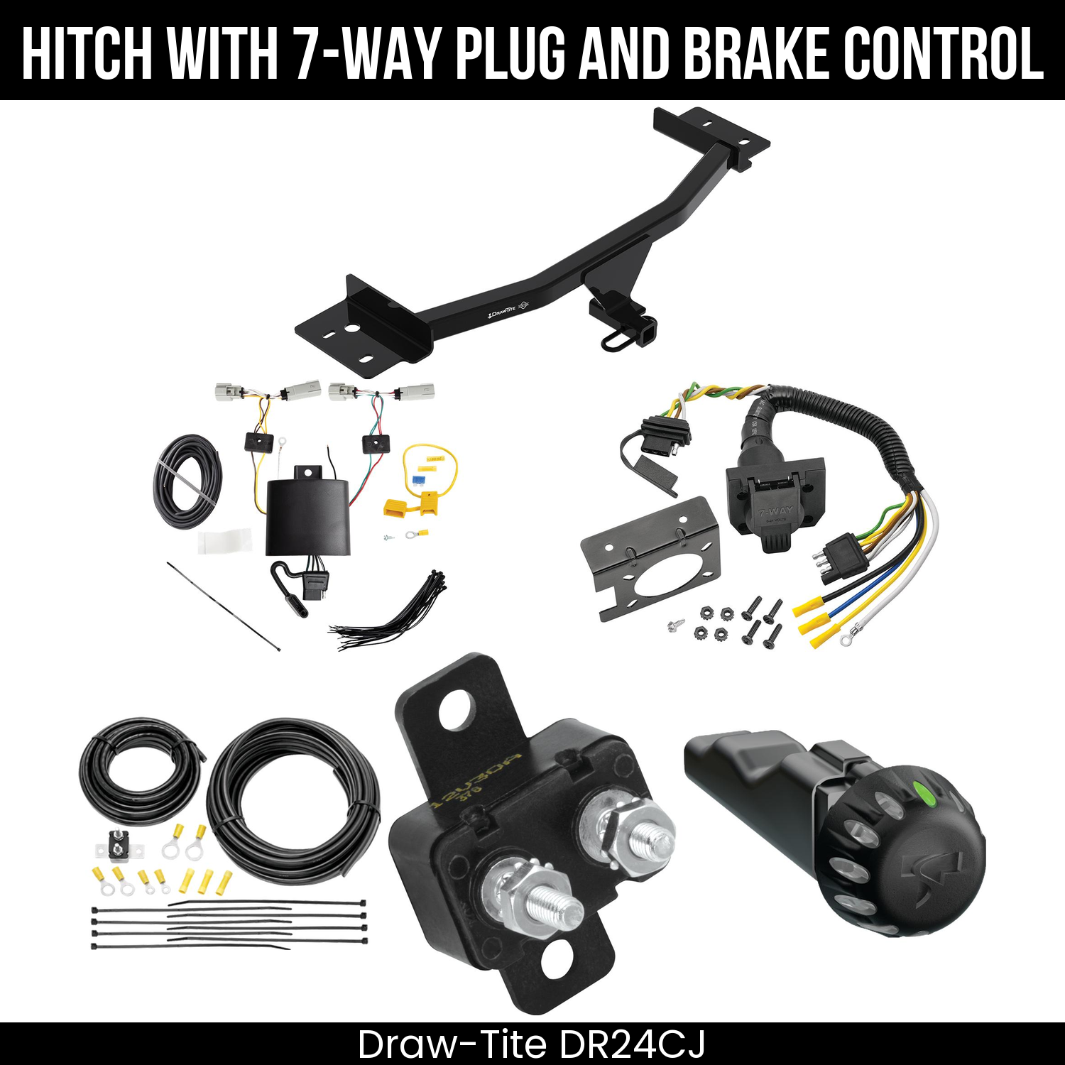 Trailer Hitch , 7-Way , Tekonsha Voyager iD Smart Brake Control