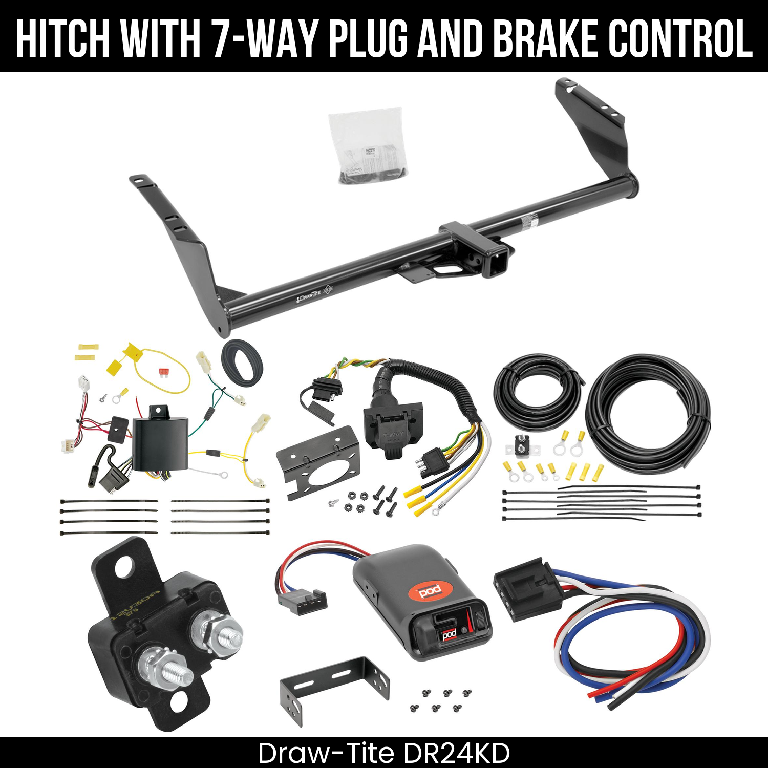 Trailer Hitch , 7-Way , Pro Series POD Brake Control