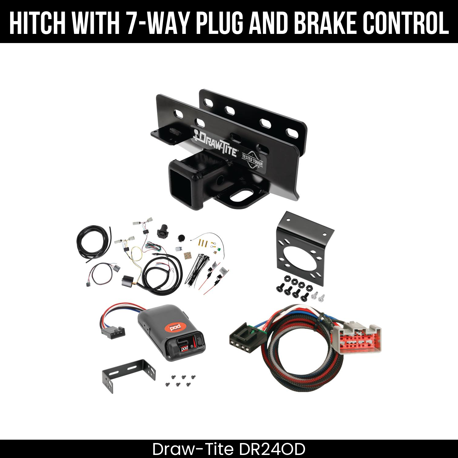 Trailer Hitch , 7-Way , Pro Series POD Brake Control