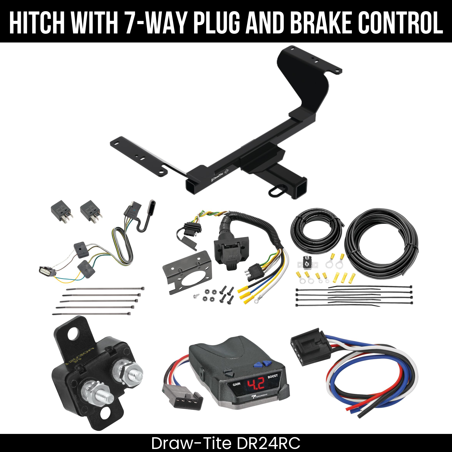 Trailer Hitch , 7-Way , Tekonsha Brake EVN Control