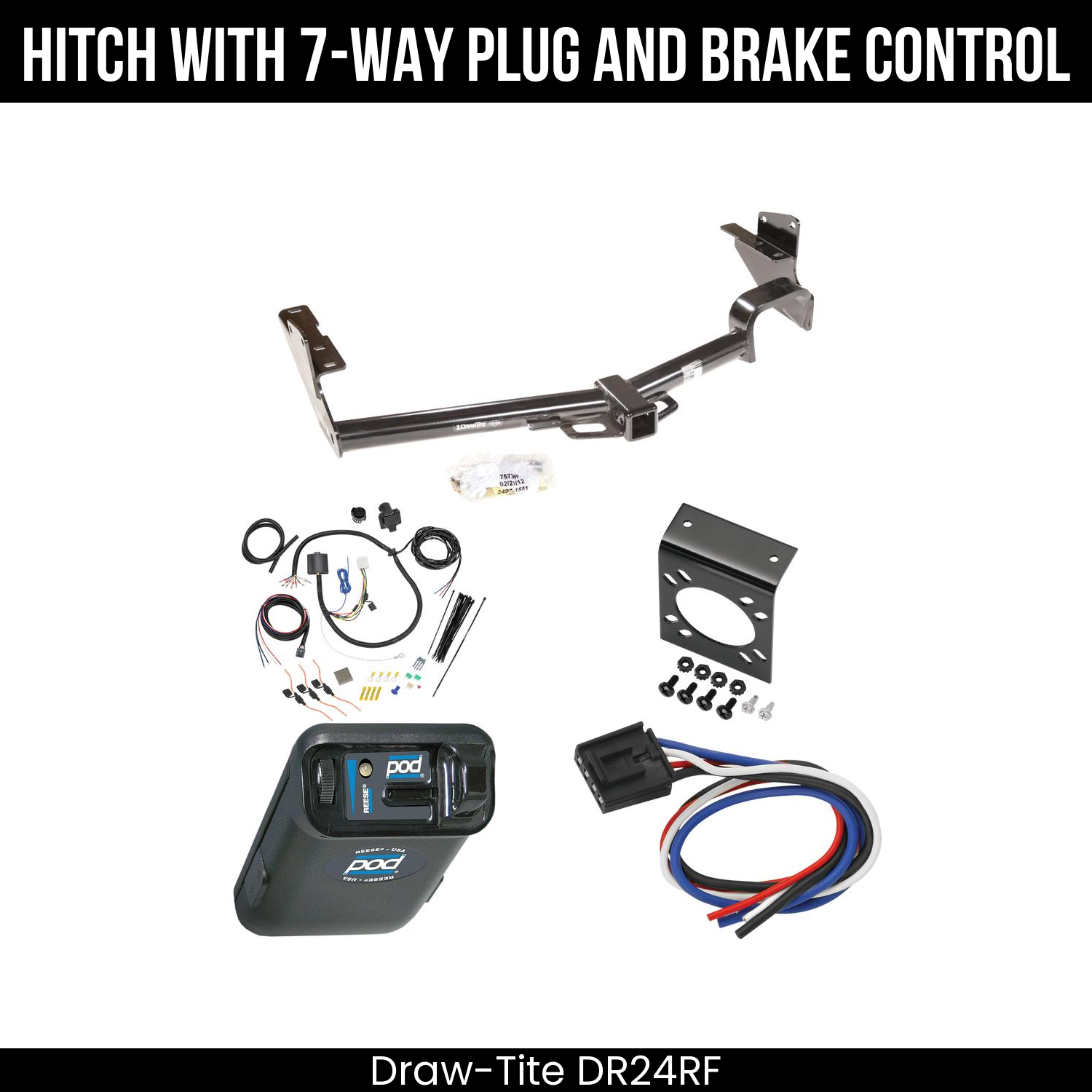 Trailer Hitch , 7-Way , Reese POD Brake Control