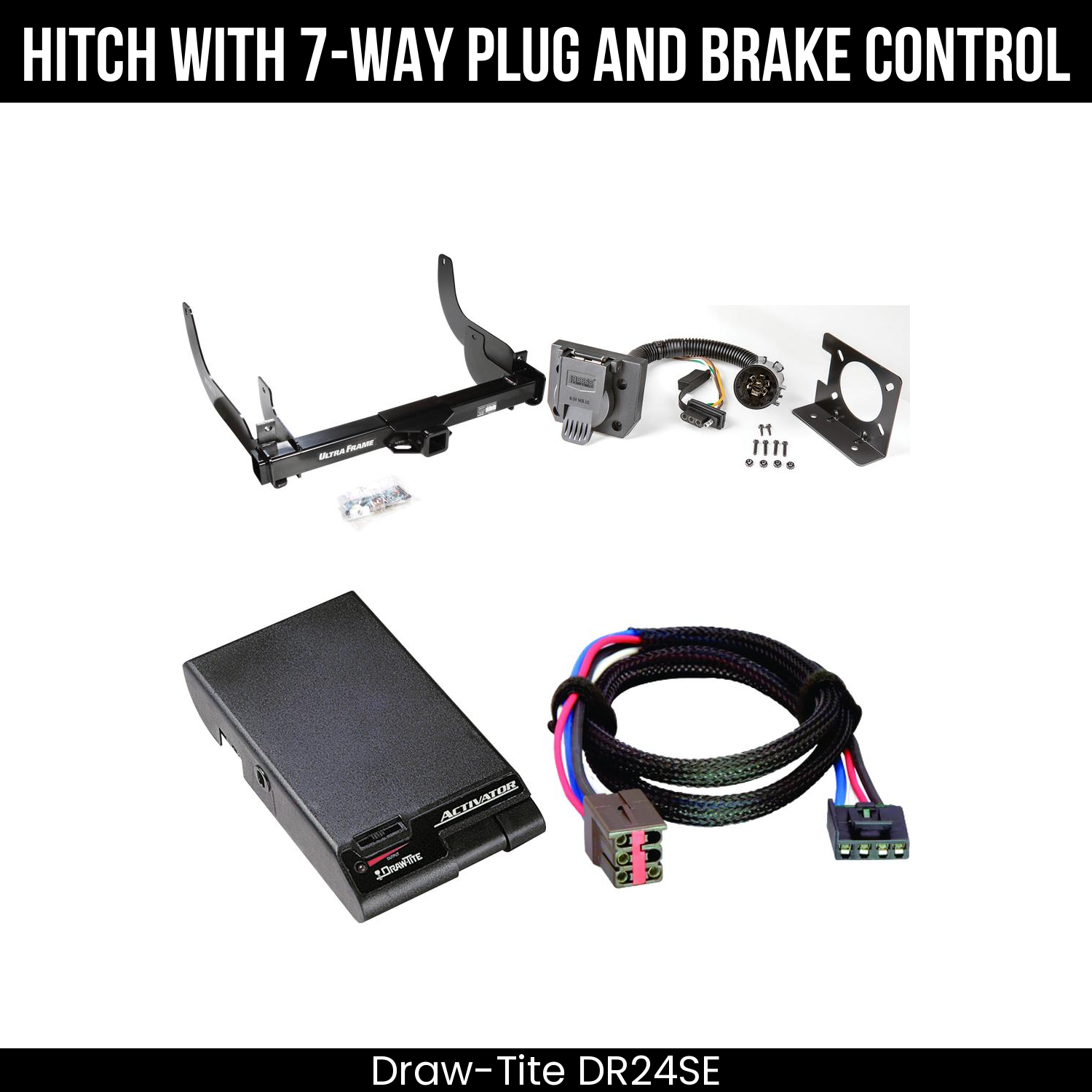 Trailer Hitch , 7-Way , Draw-Tite Activator Brake Control