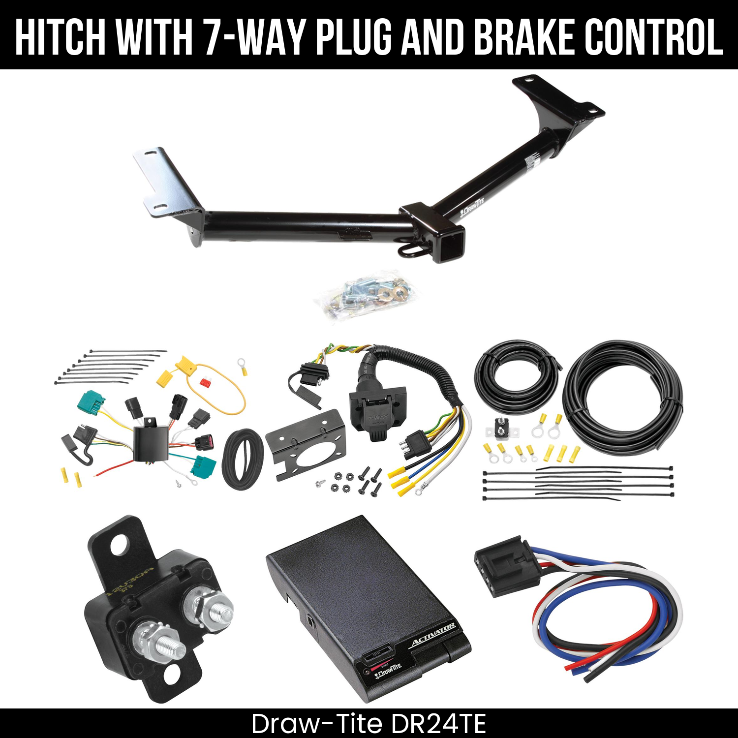Trailer Hitch , 7-Way , Draw-Tite Activator Brake Control