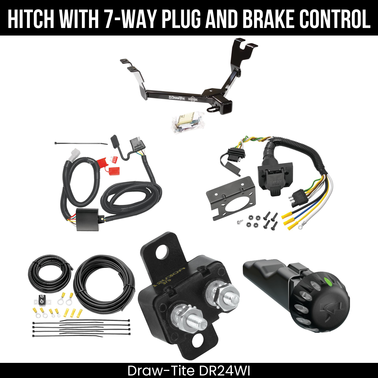 Trailer Hitch , 7-Way , Tekonsha Voyager iD Smart Brake Control