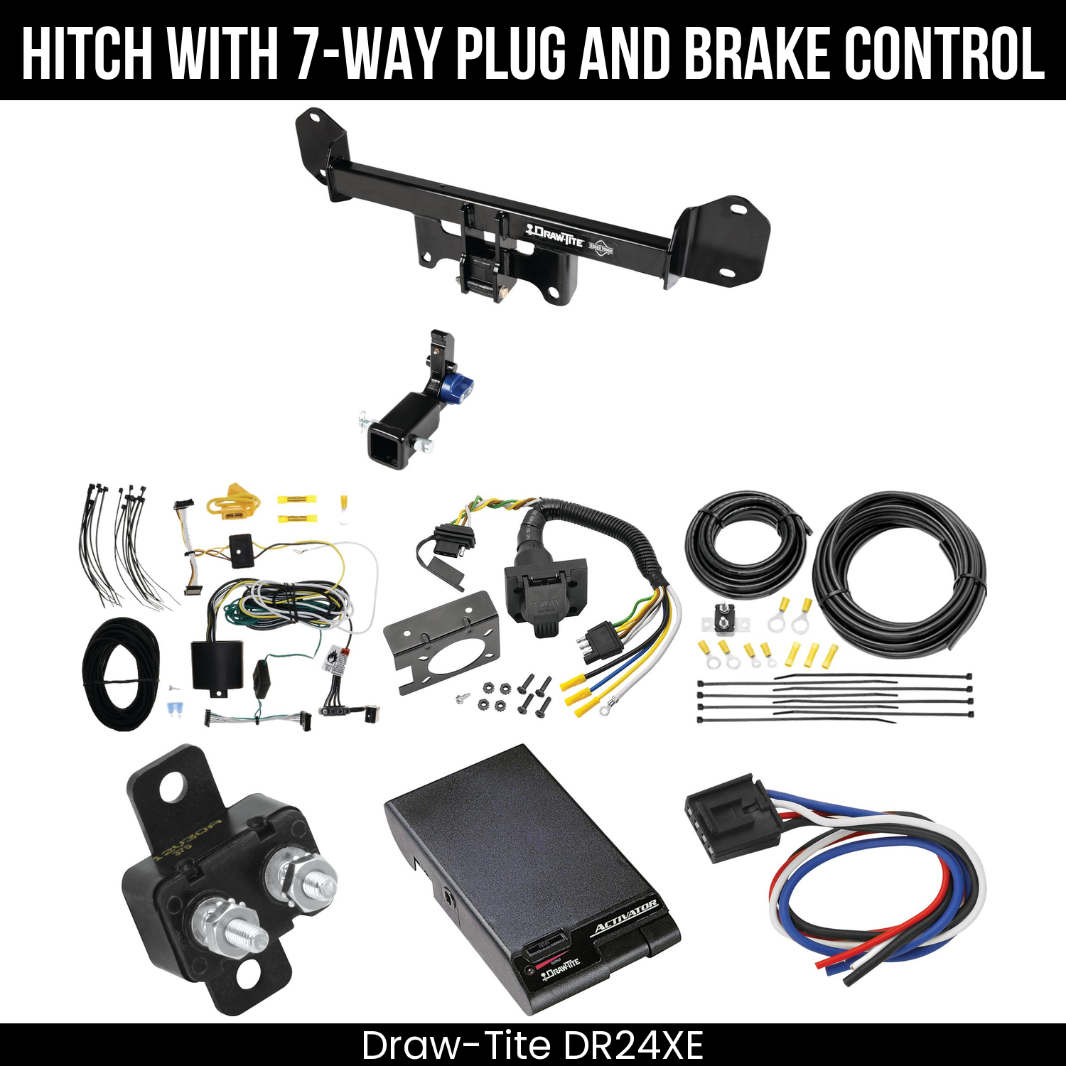 Trailer Hitch , 7-Way , Draw-Tite Activator Brake Control