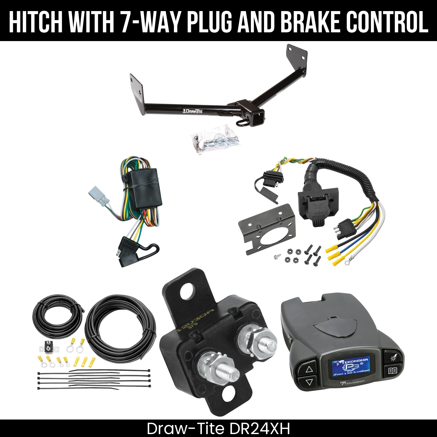 Trailer Hitch , 7-Way , Tekonsha Prodigy P3 Brake Control