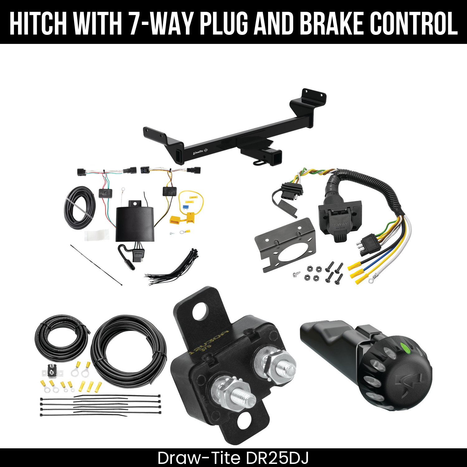 Trailer Hitch , 7-Way , Tekonsha Voyager iD Smart Brake Control