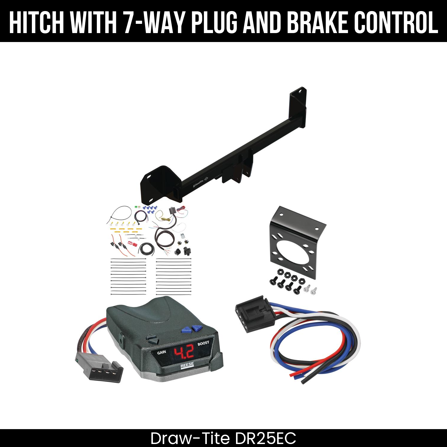 Trailer Hitch , 7-Way , Reese Brake EVN Control