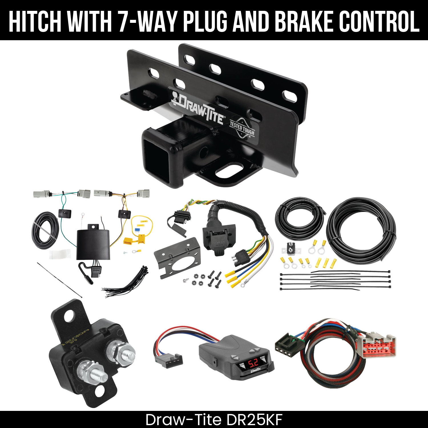 Trailer Hitch , 7-Way , Draw-Tite Activator IV Brake Control