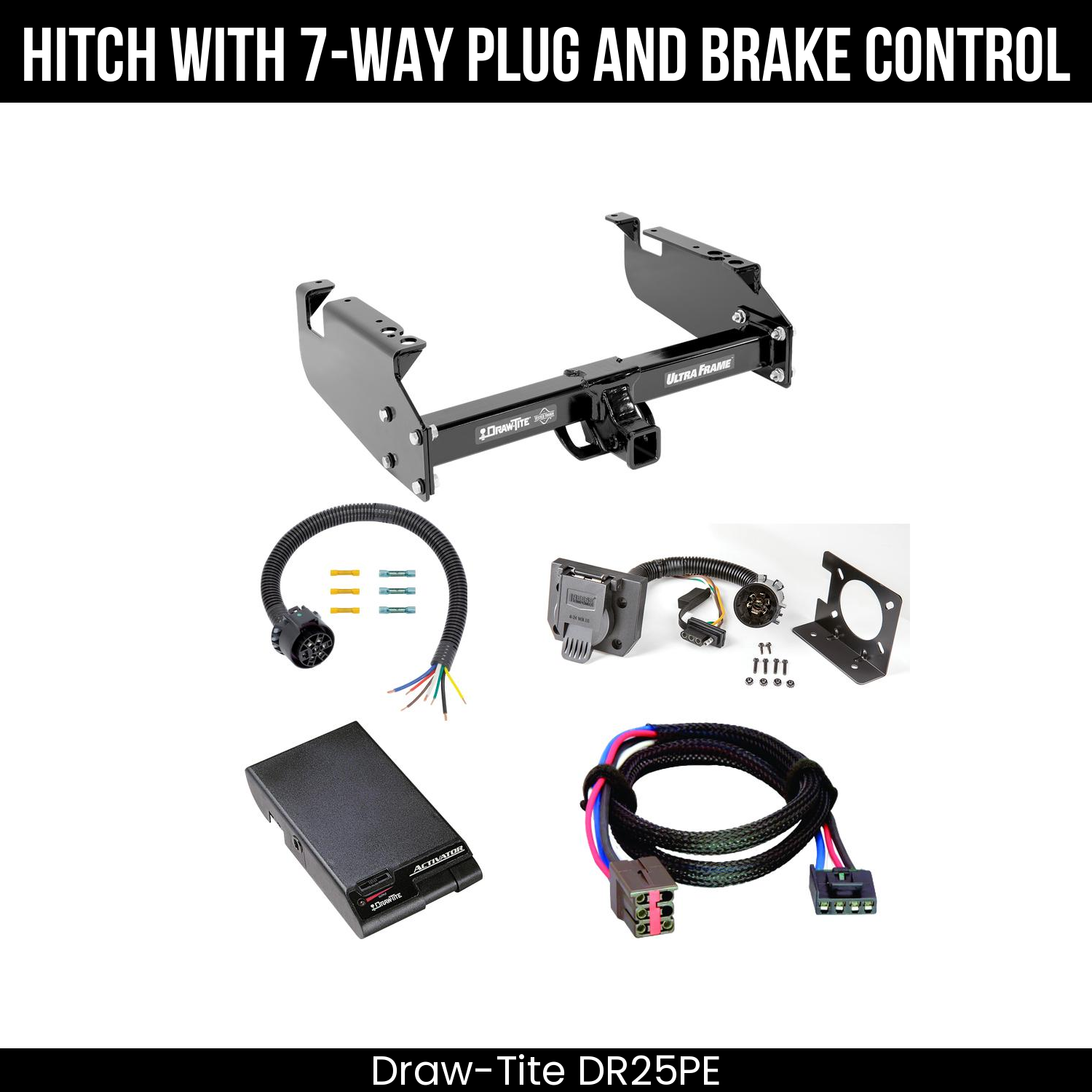 Trailer Hitch , 7-Way , Draw-Tite Activator Brake Control