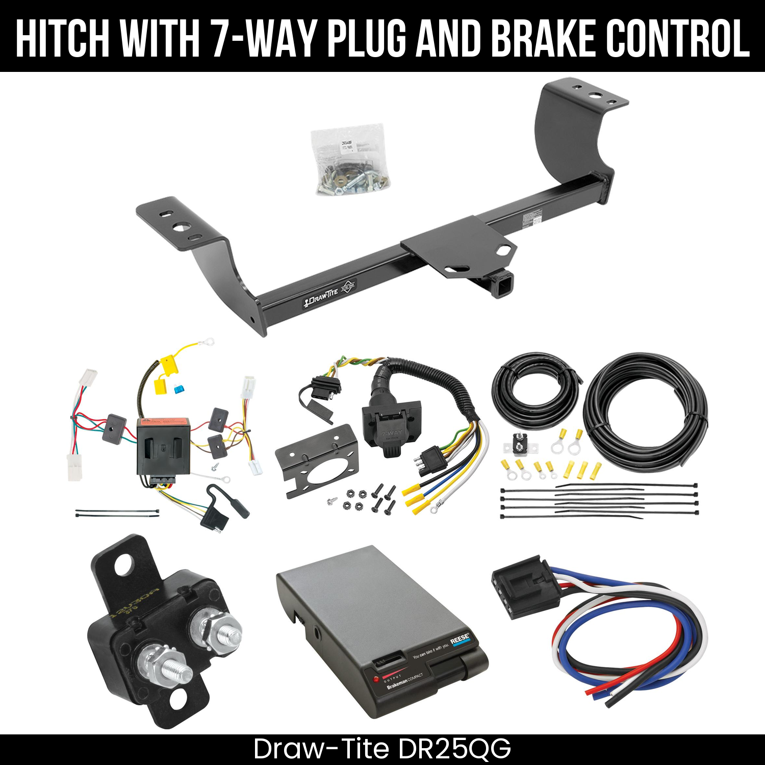 Trailer Hitch , 7-Way , Reese Brakeman Brake Control