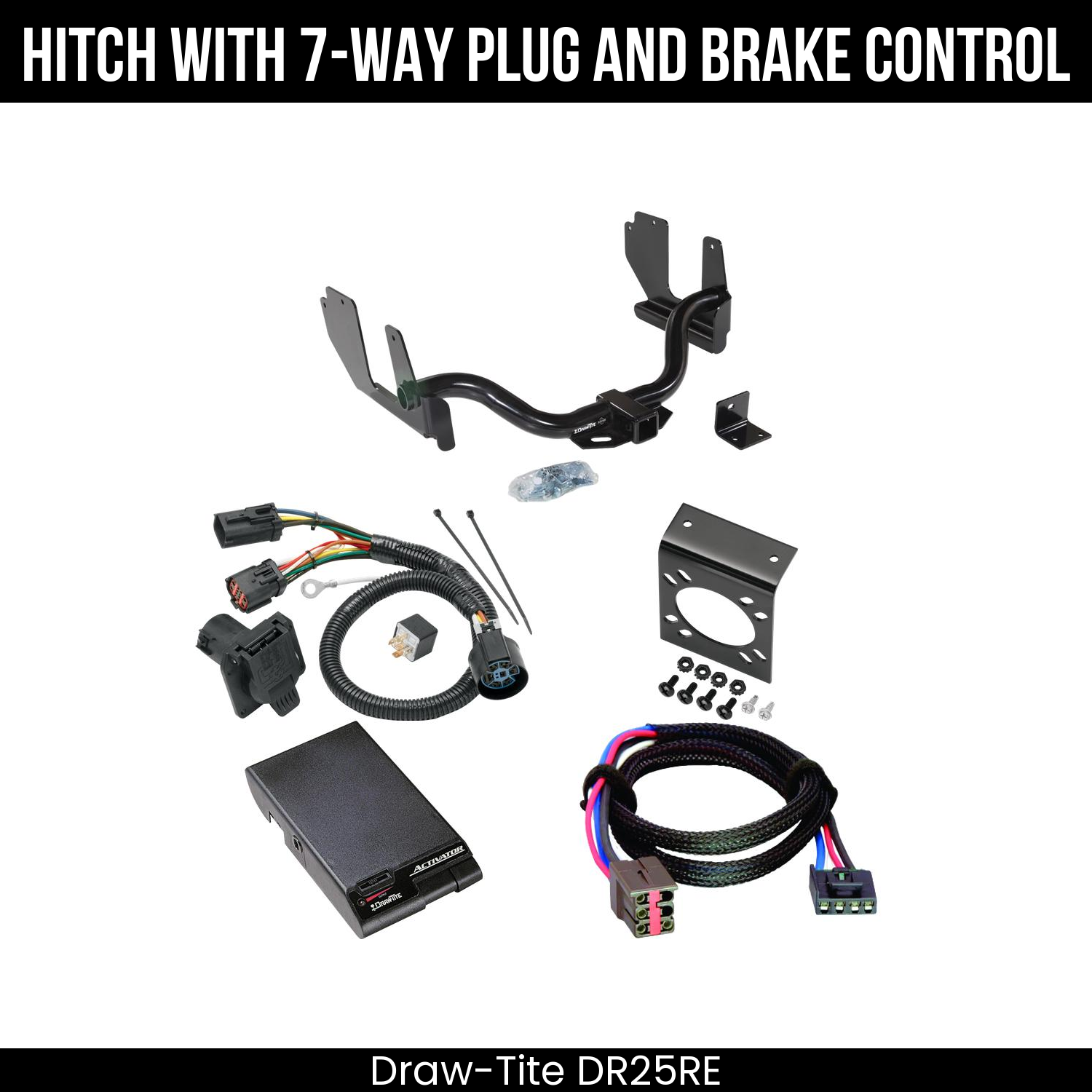 Trailer Hitch , 7-Way , Draw-Tite Activator Brake Control