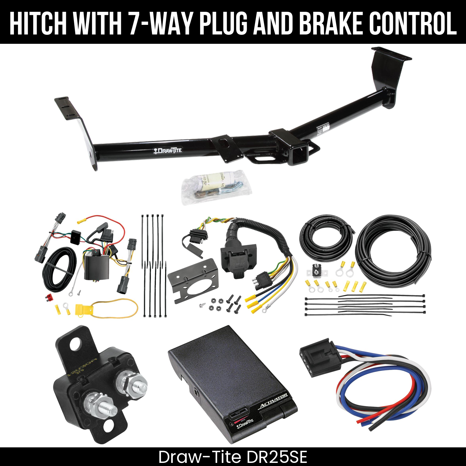 Trailer Hitch , 7-Way , Draw-Tite Activator Brake Control