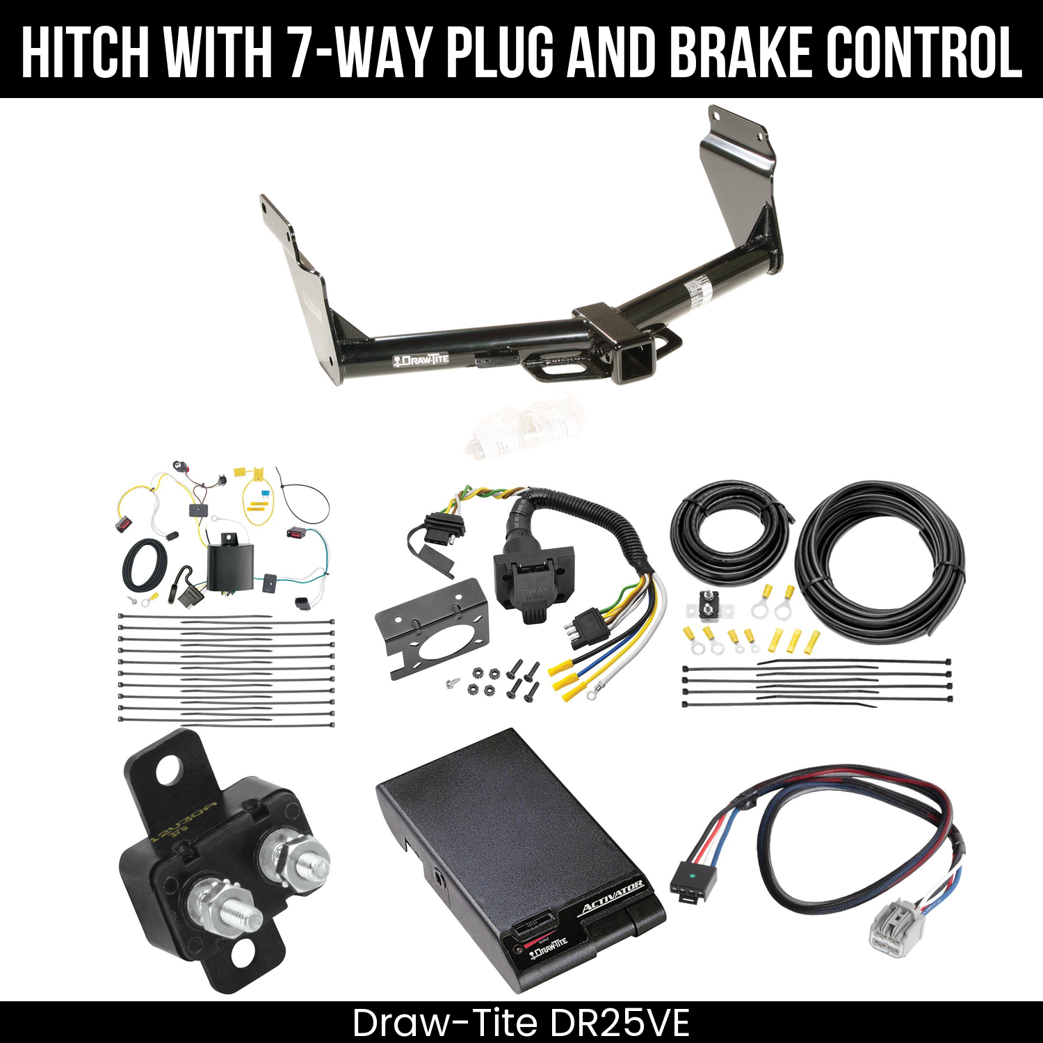 Trailer Hitch , 7-Way , Draw-Tite Activator Brake Control