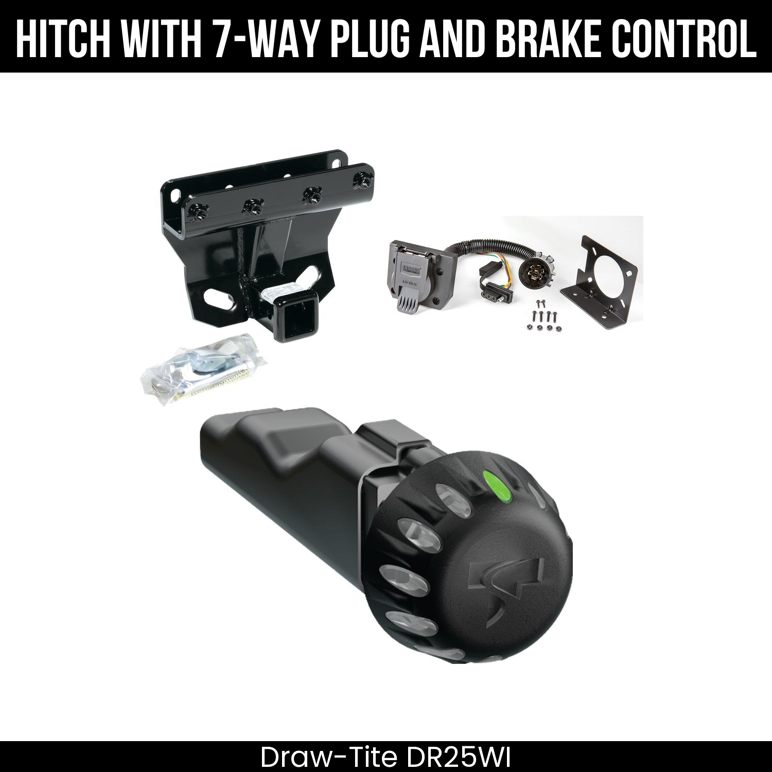 Trailer Hitch , 7-Way , Tekonsha Voyager iD Smart Brake Control