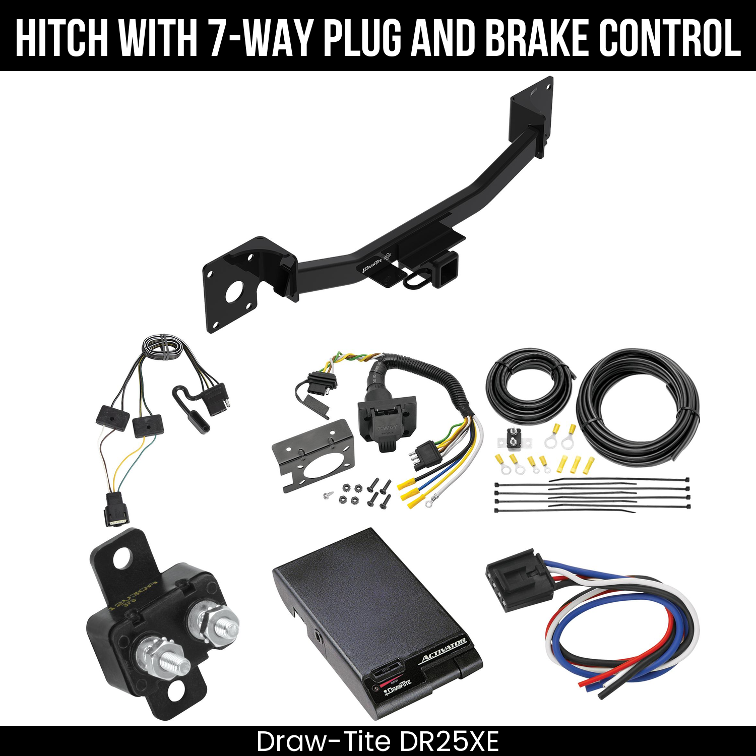 Trailer Hitch , 7-Way , Draw-Tite Activator Brake Control