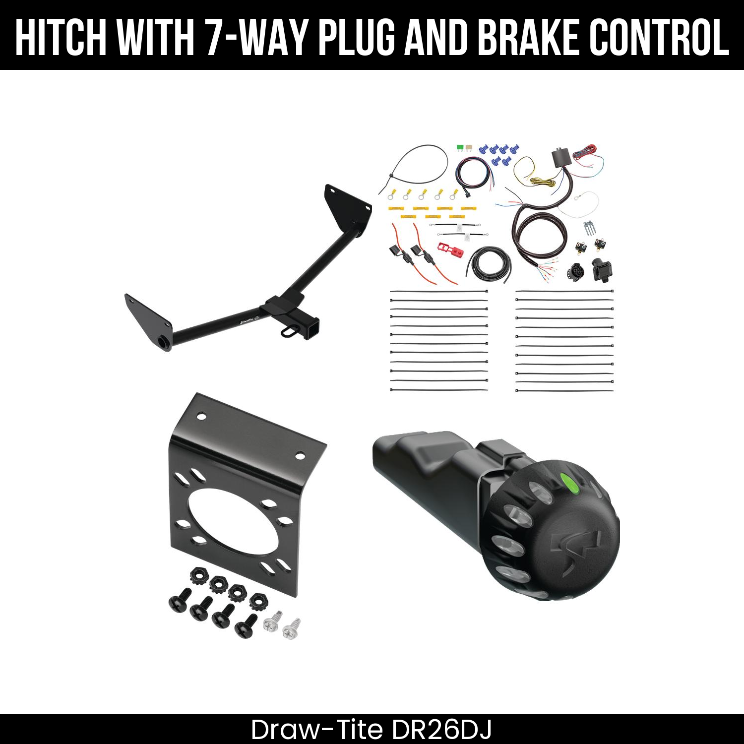 Trailer Hitch , 7-Way , Tekonsha Voyager iD Smart Brake Control