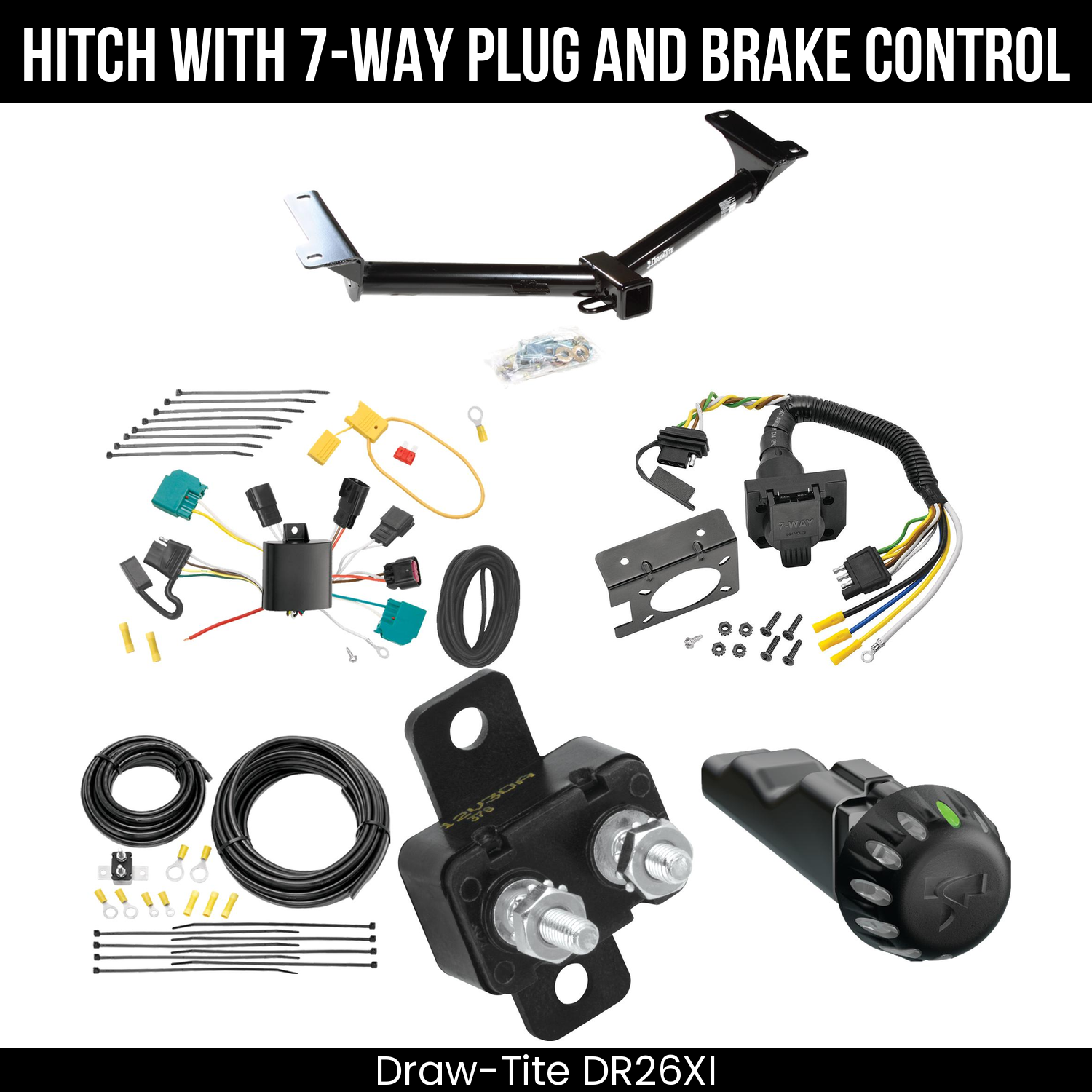 Trailer Hitch , 7-Way , Tekonsha Voyager iD Smart Brake Control