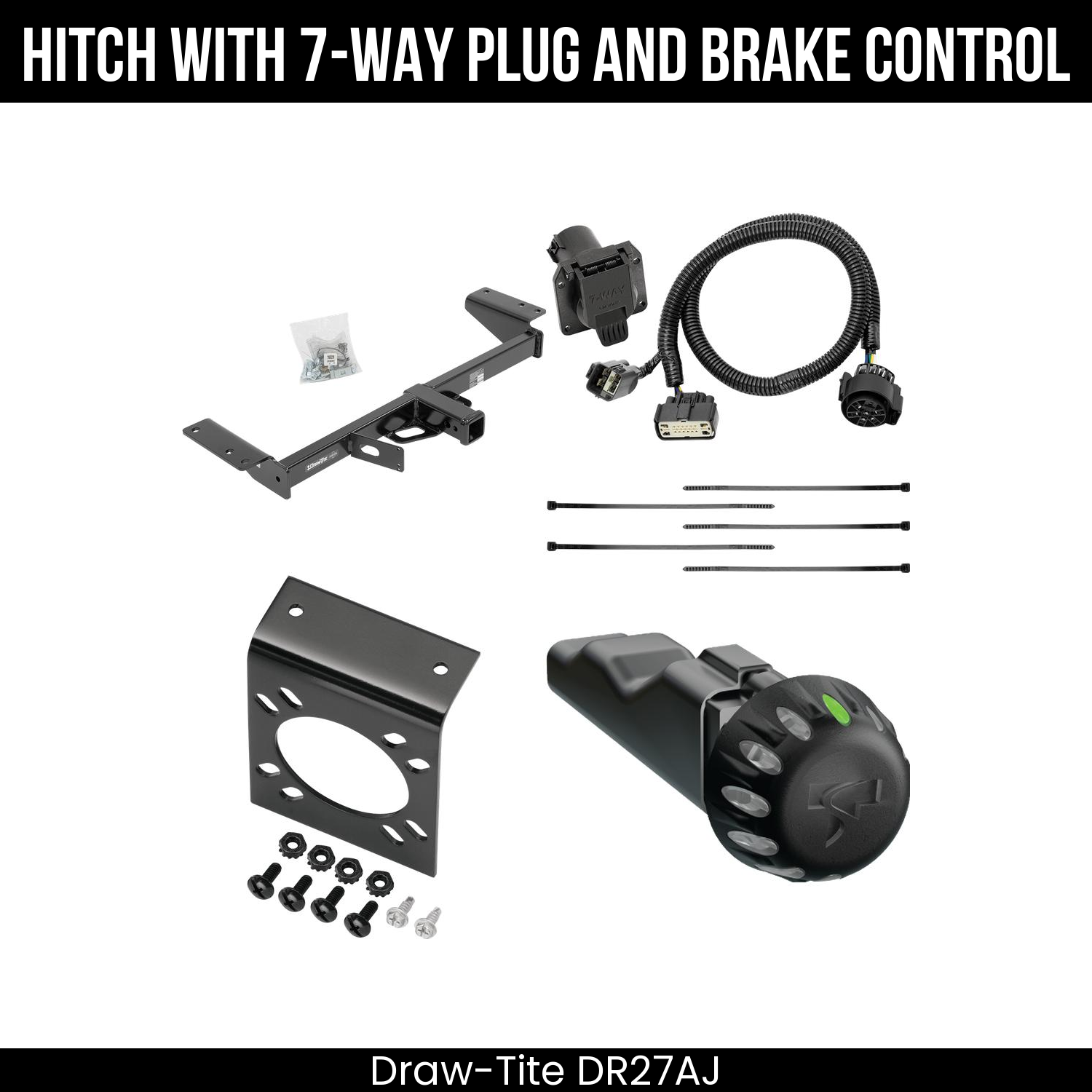 Trailer Hitch , 7-Way , Tekonsha Voyager iD Smart Brake Control