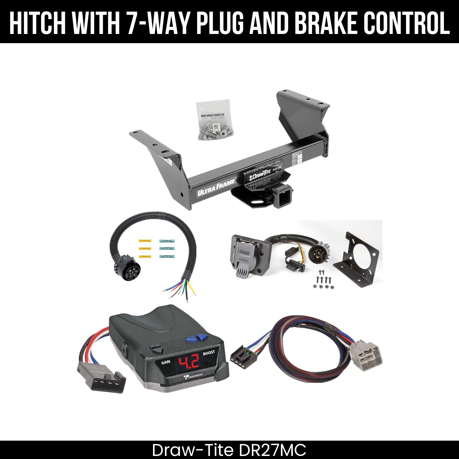 Trailer Hitch , 7-Way , Tekonsha Brake EVN Control