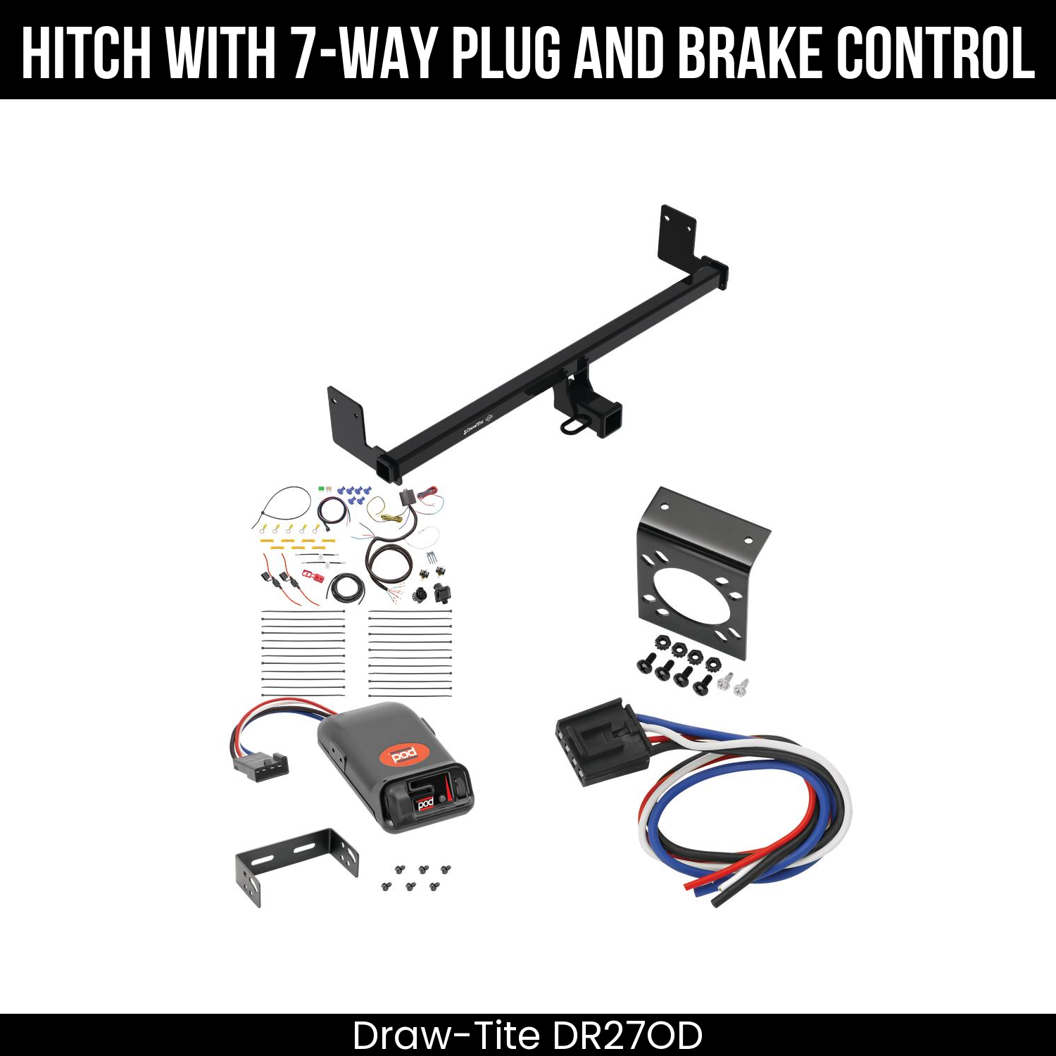 Trailer Hitch , 7-Way , Pro Series POD Brake Control