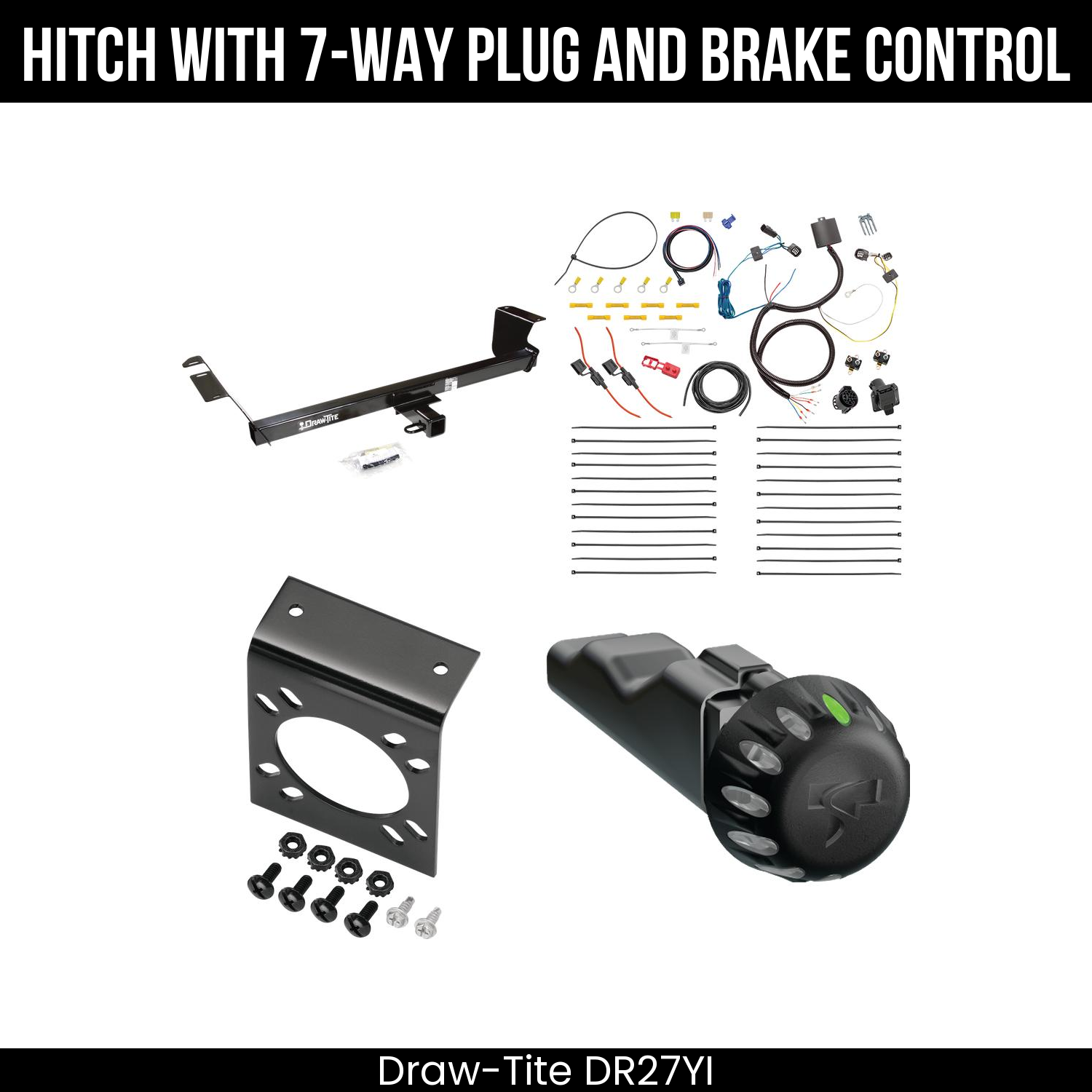 Trailer Hitch , 7-Way , Tekonsha Voyager iD Smart Brake Control