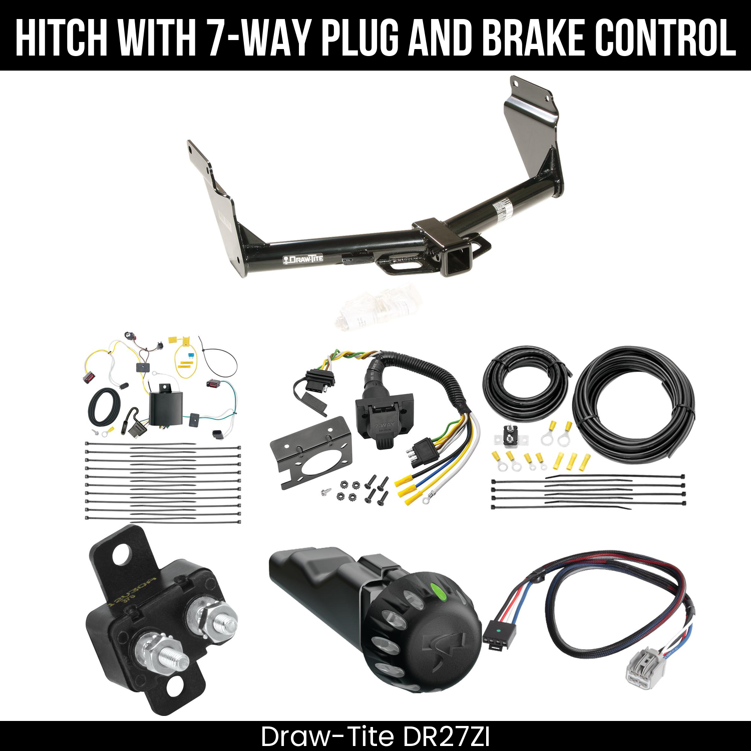 Trailer Hitch , 7-Way , Tekonsha Voyager iD Smart Brake Control