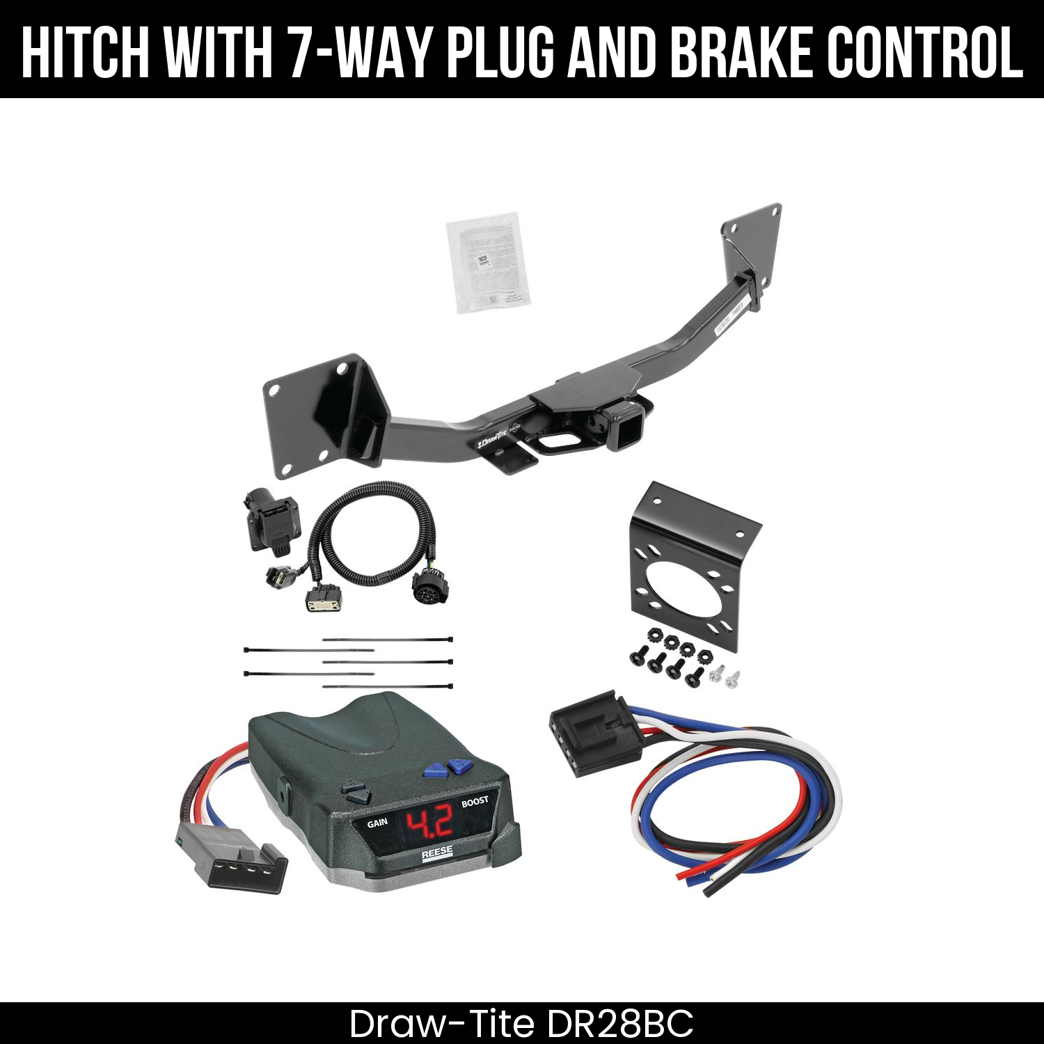 Trailer Hitch , 7-Way , Reese Brake EVN Control
