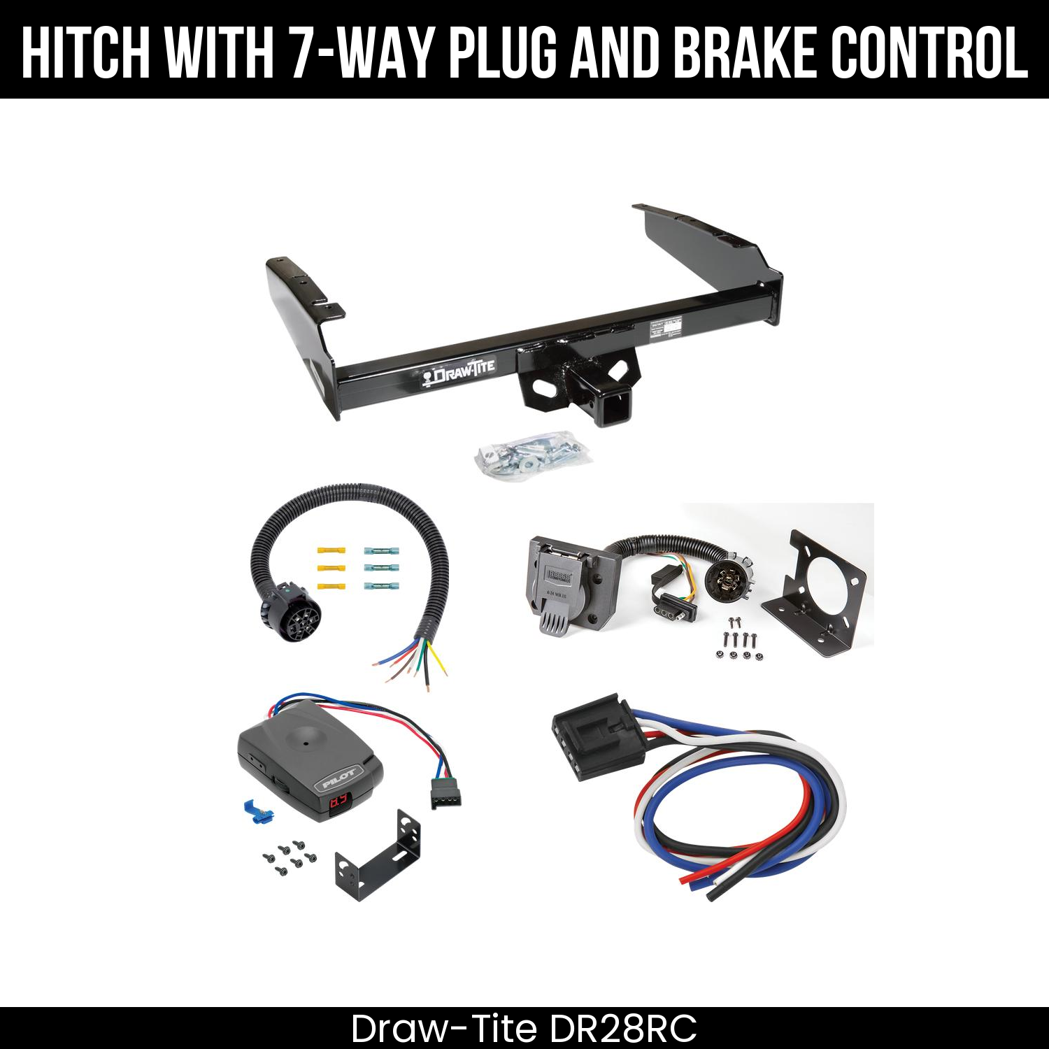 Trailer Hitch , 7-Way , Pro Series Pilot Brake Control