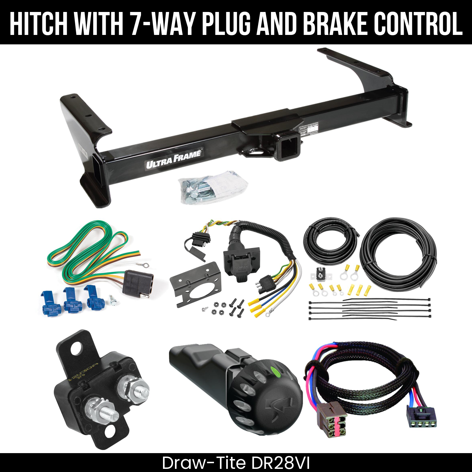 Trailer Hitch , 7-Way , Tekonsha Voyager iD Smart Brake Control