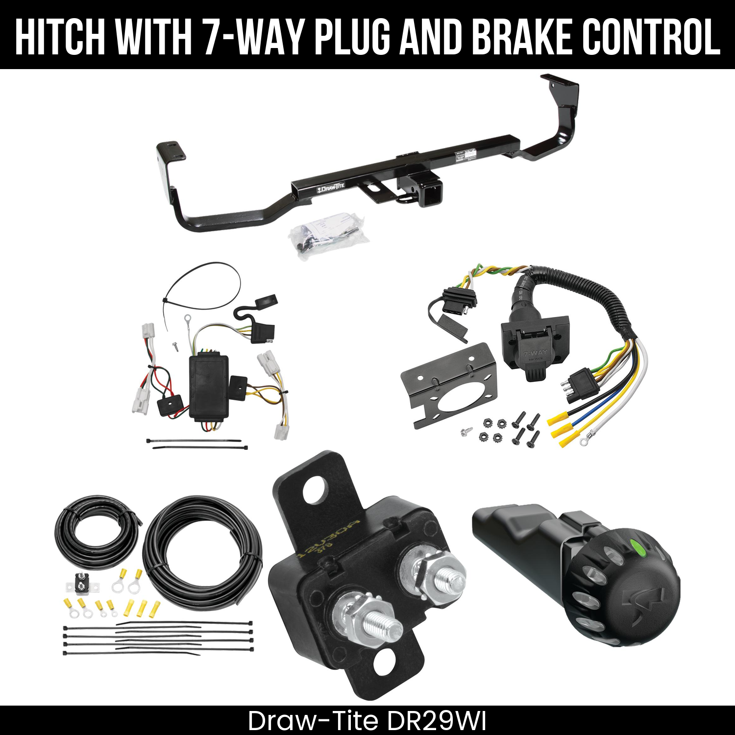Trailer Hitch , 7-Way , Tekonsha Voyager iD Smart Brake Control