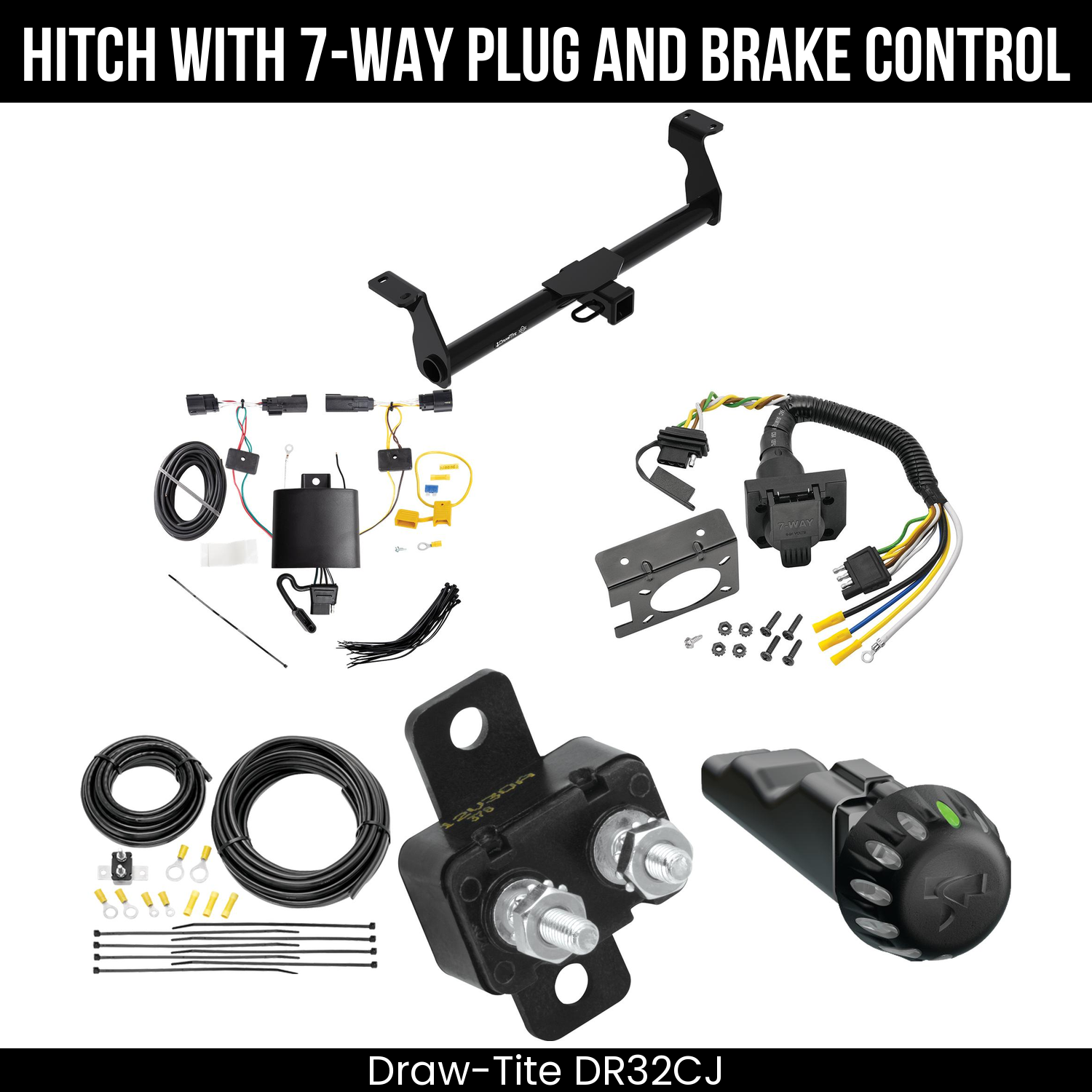 Trailer Hitch , 7-Way , Tekonsha Voyager iD Smart Brake Control