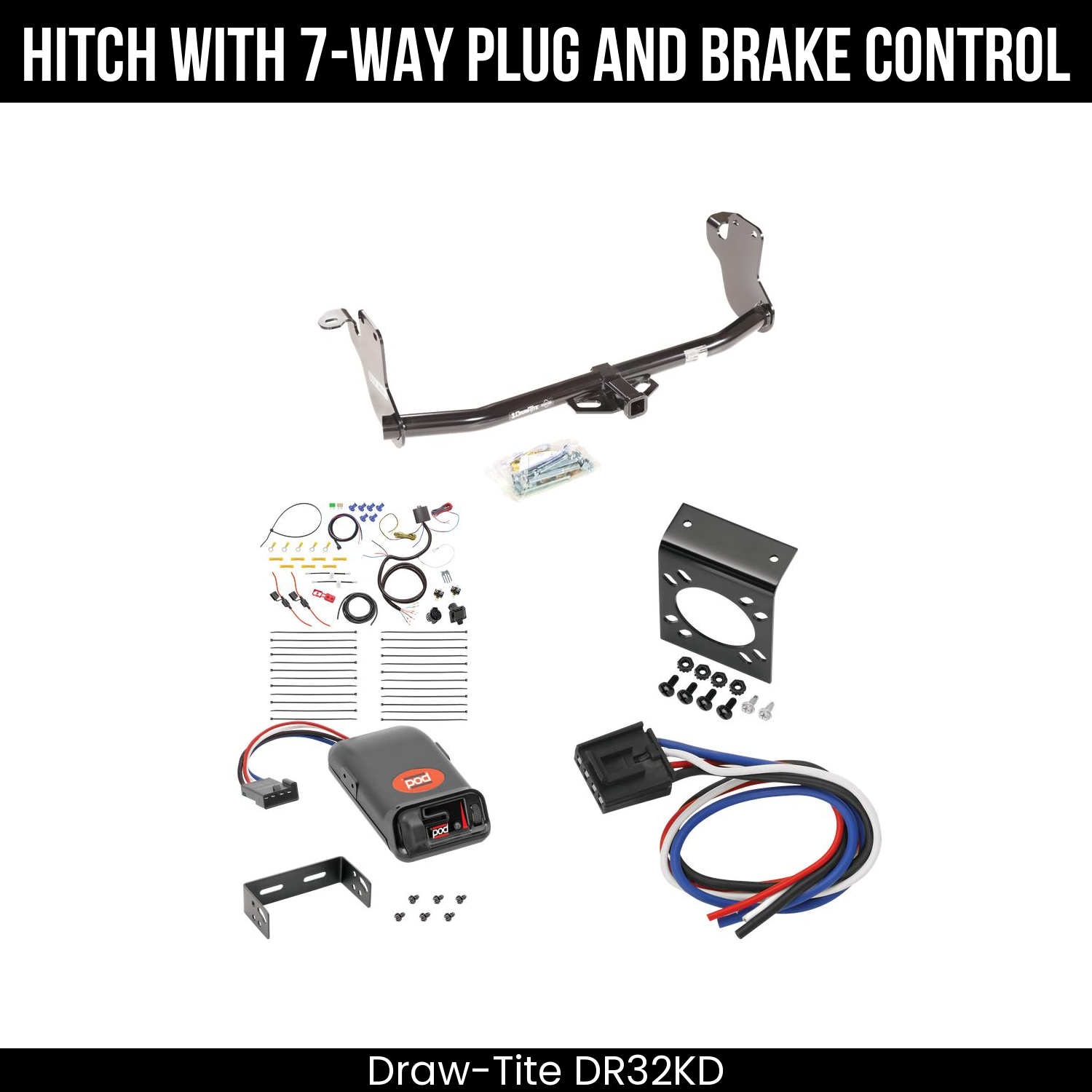 Trailer Hitch , 7-Way , Pro Series POD Brake Control