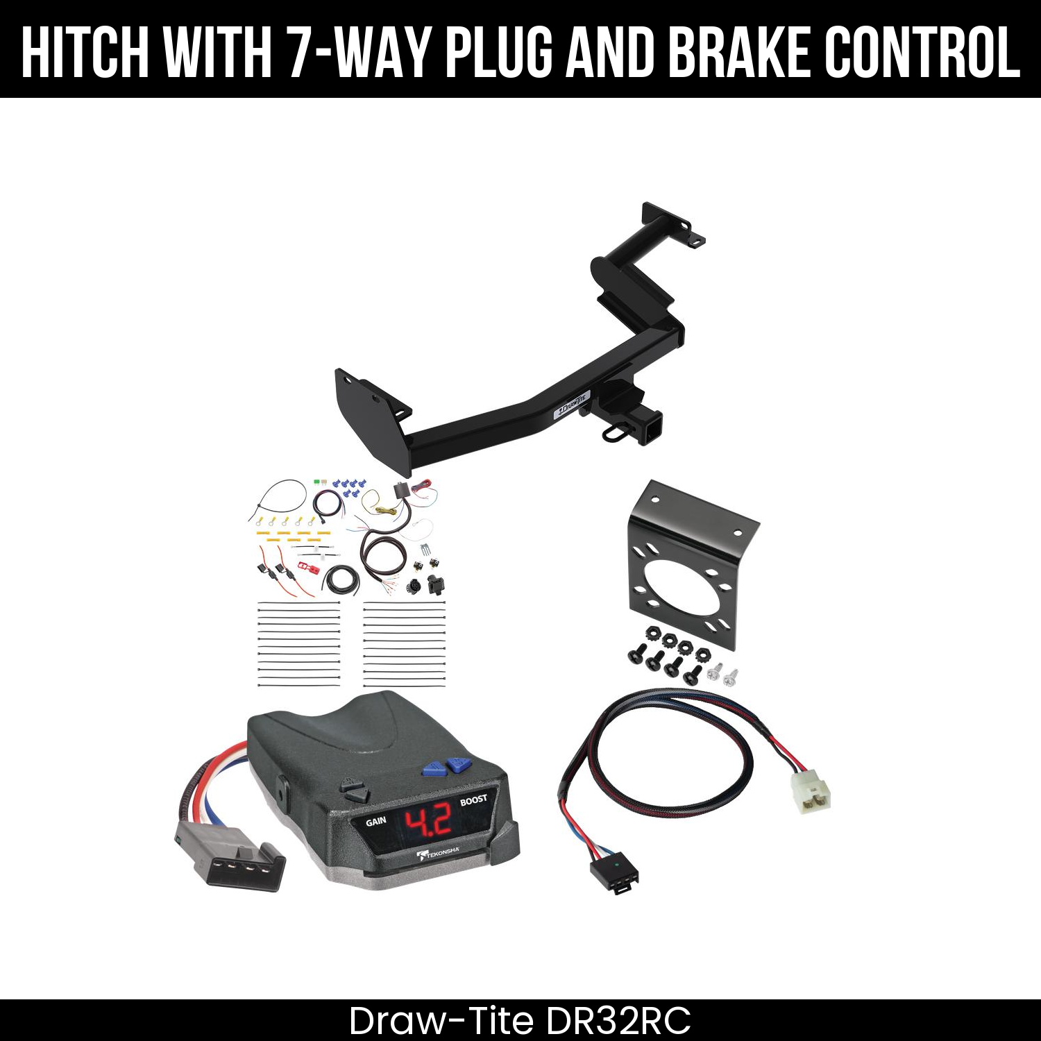 Trailer Hitch , 7-Way , Tekonsha Brake EVN Control